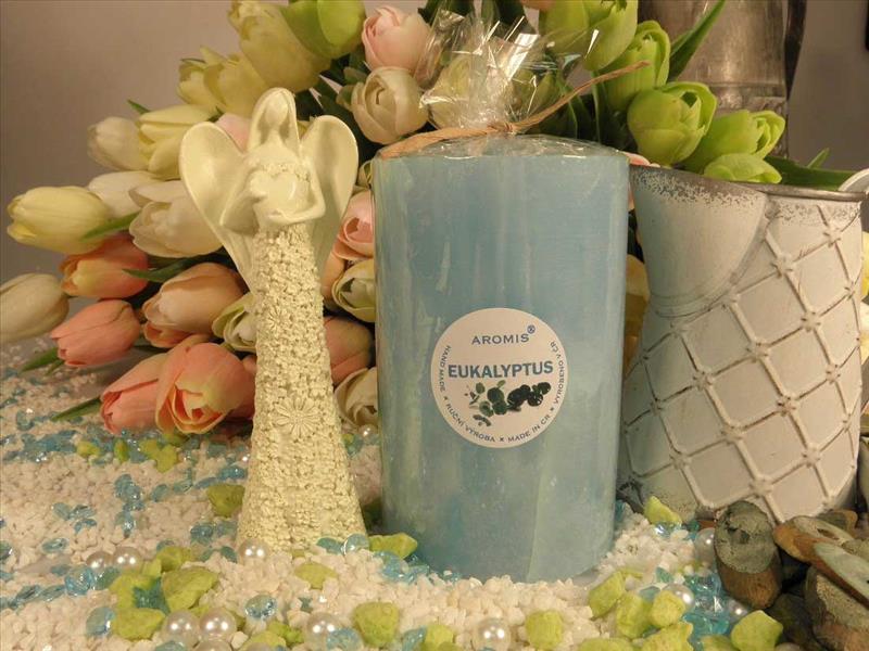 Eukalyptus - Válec 125 - Vonná svíčka