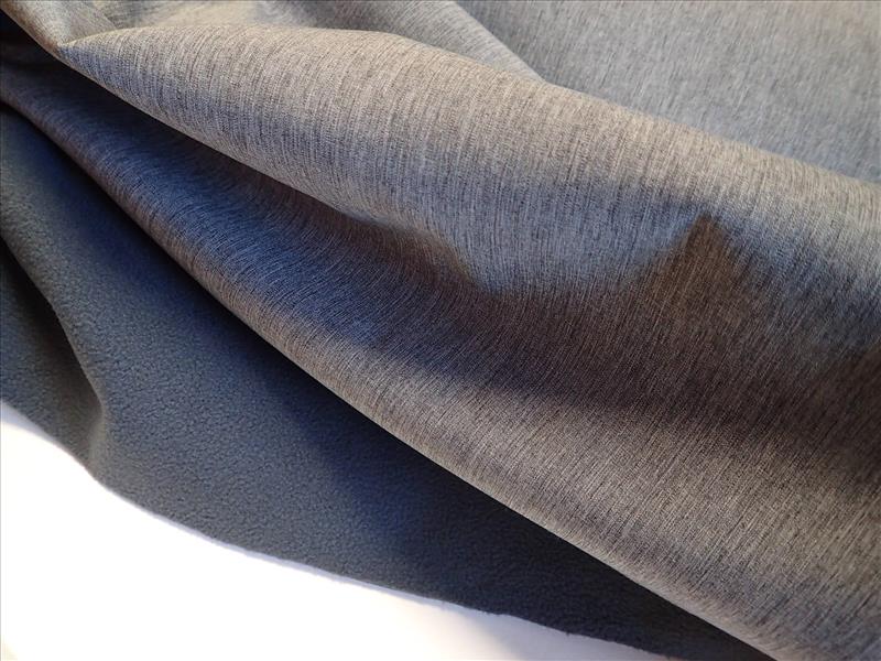 SOFTSHEL - ZIMNÍ - ŠEDÝ ŽÍHANÝ