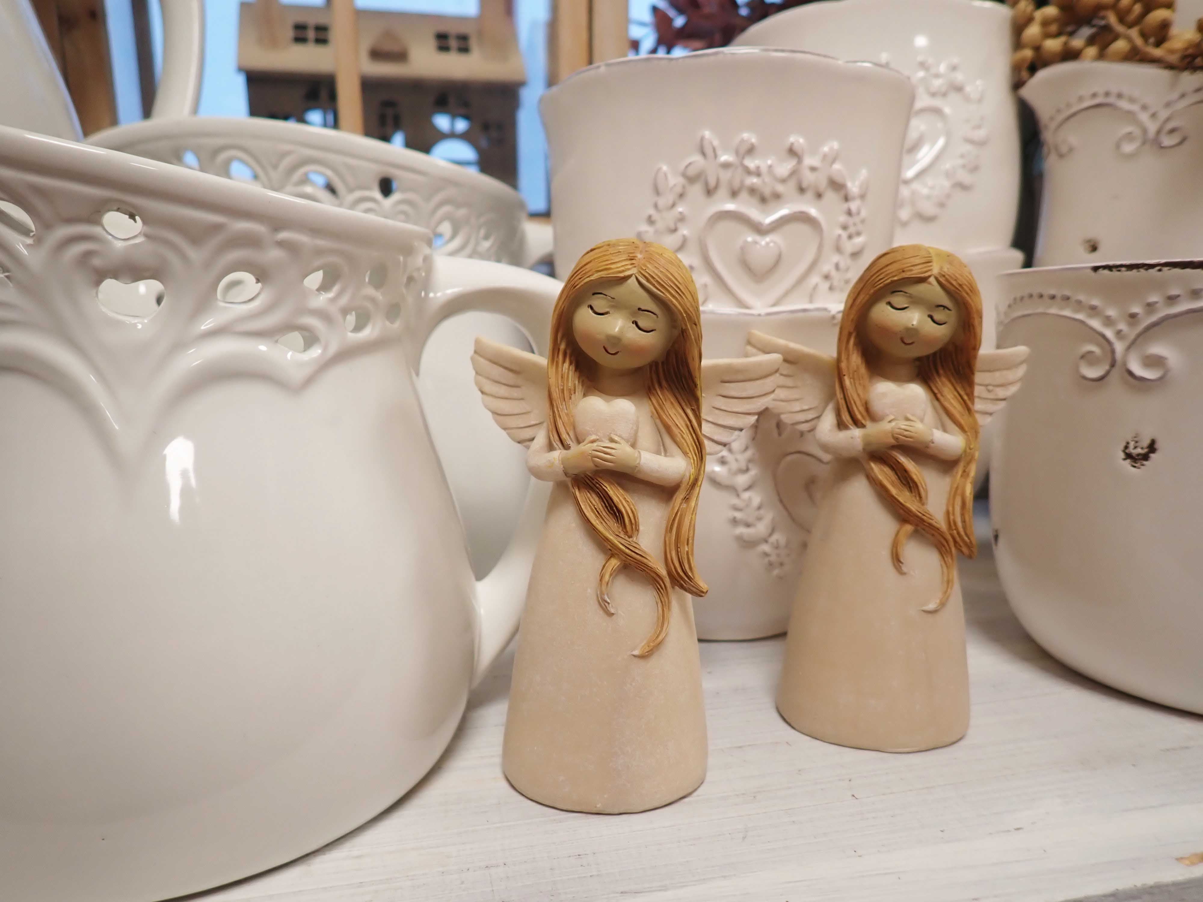 DEKORACE - ANDÍLEK - VÍLA - BÉŽOVÝ