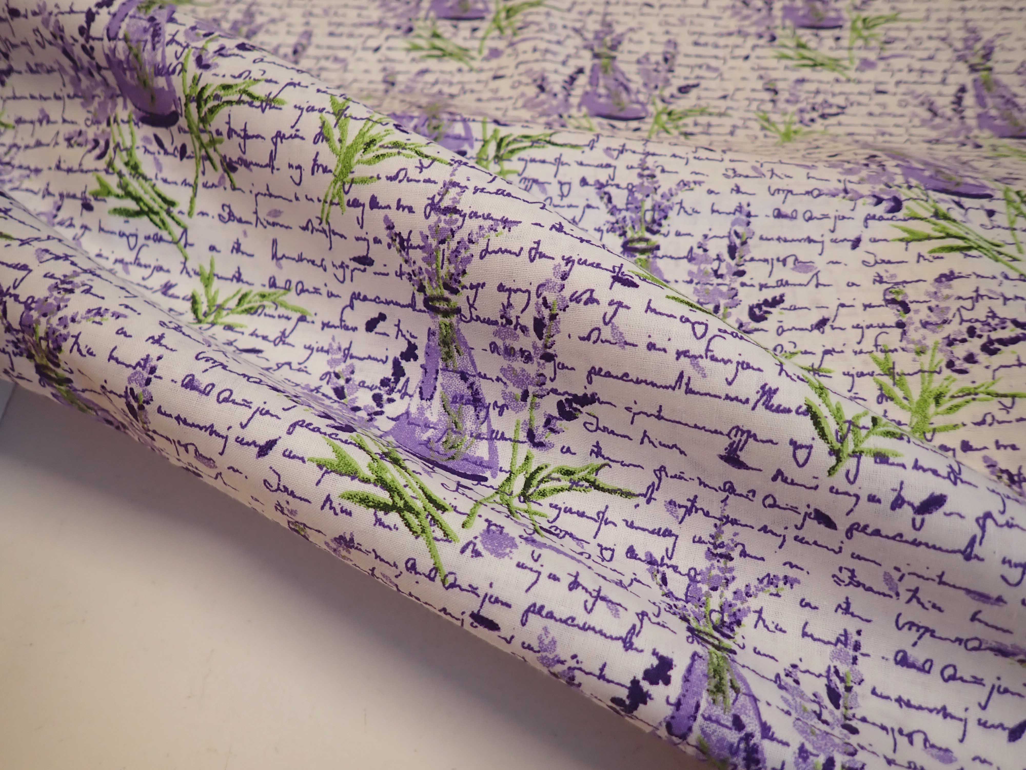 LÁTKA - LEVANDULE + PÍSMO