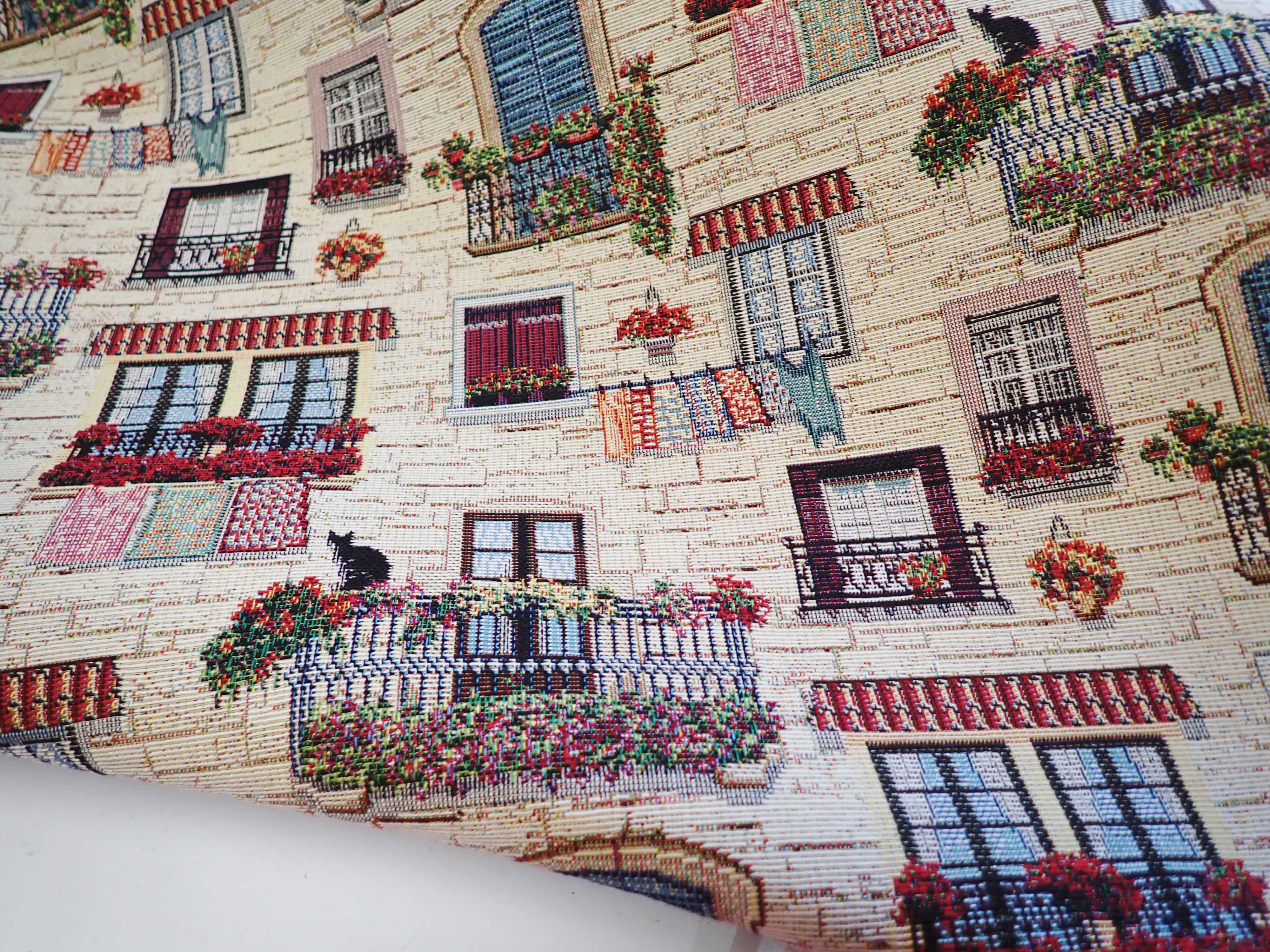 LÁTKA - GOBELÍN - DOMEČKY