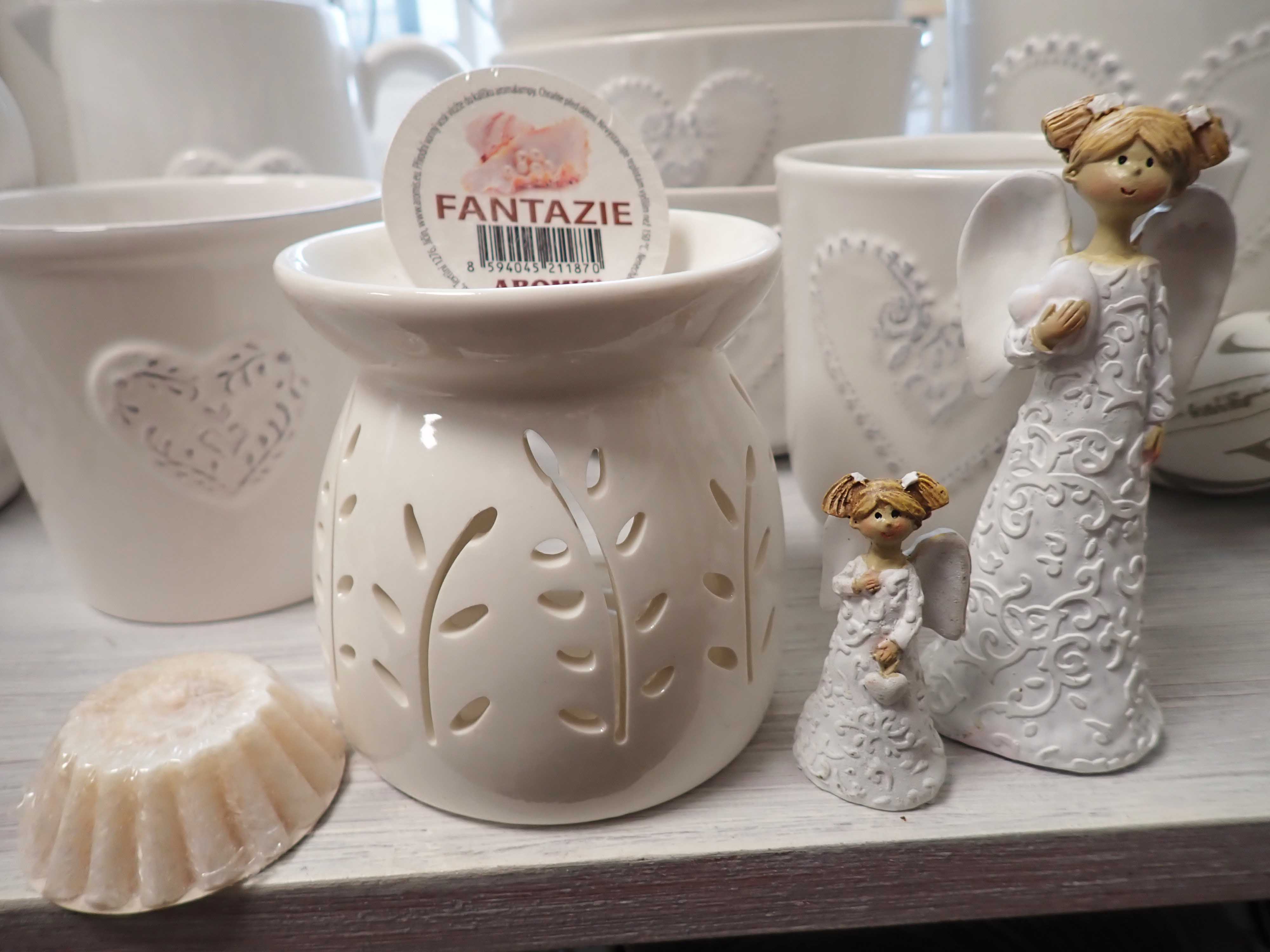 AROMALAMPA - BÍLÁ - VĚTVIČKY