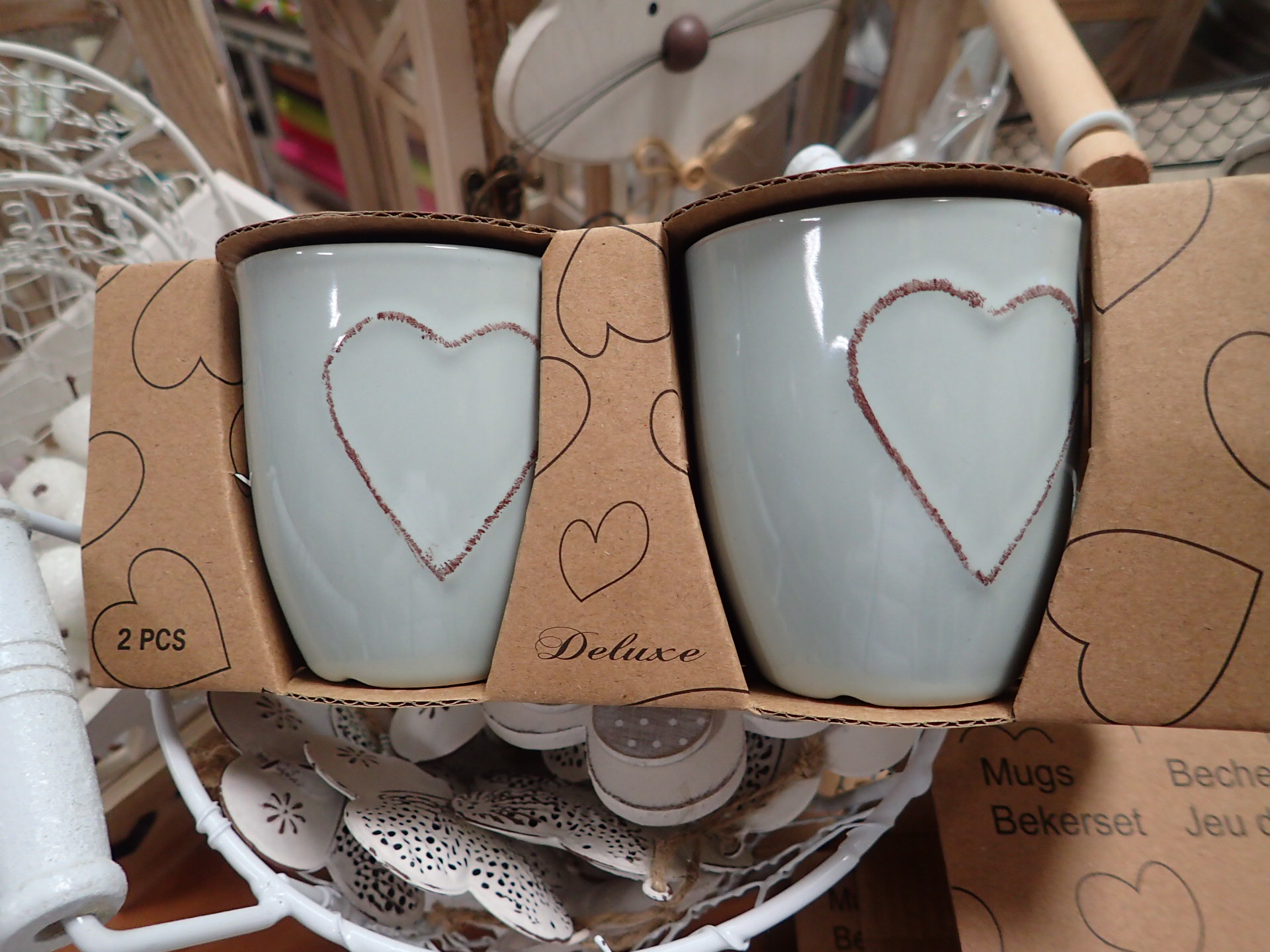 HRNÍČEK - SRDCE - 2 KUSY