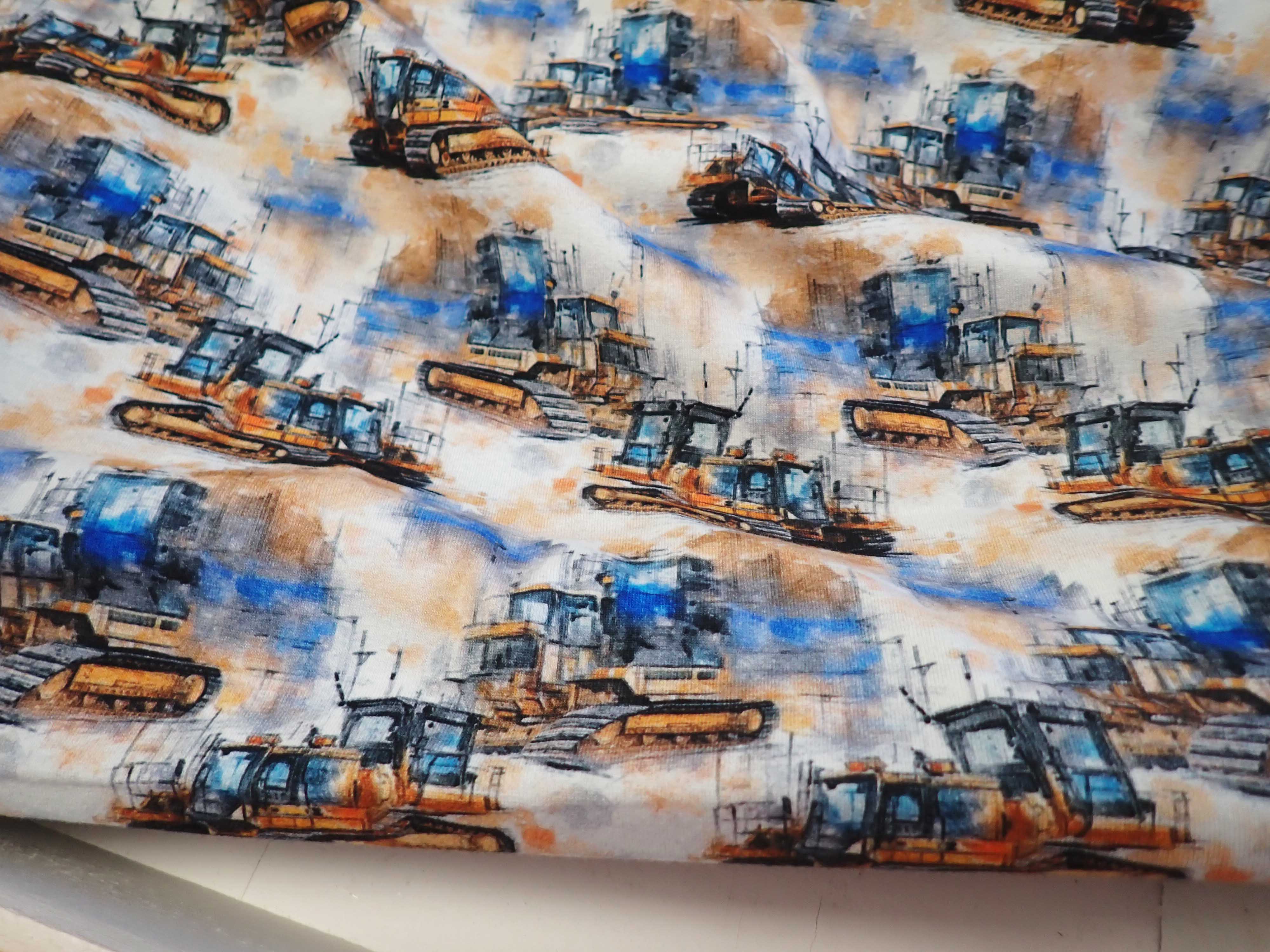 PLETENINA - JERSEY - STAVEBNÍ STROJE