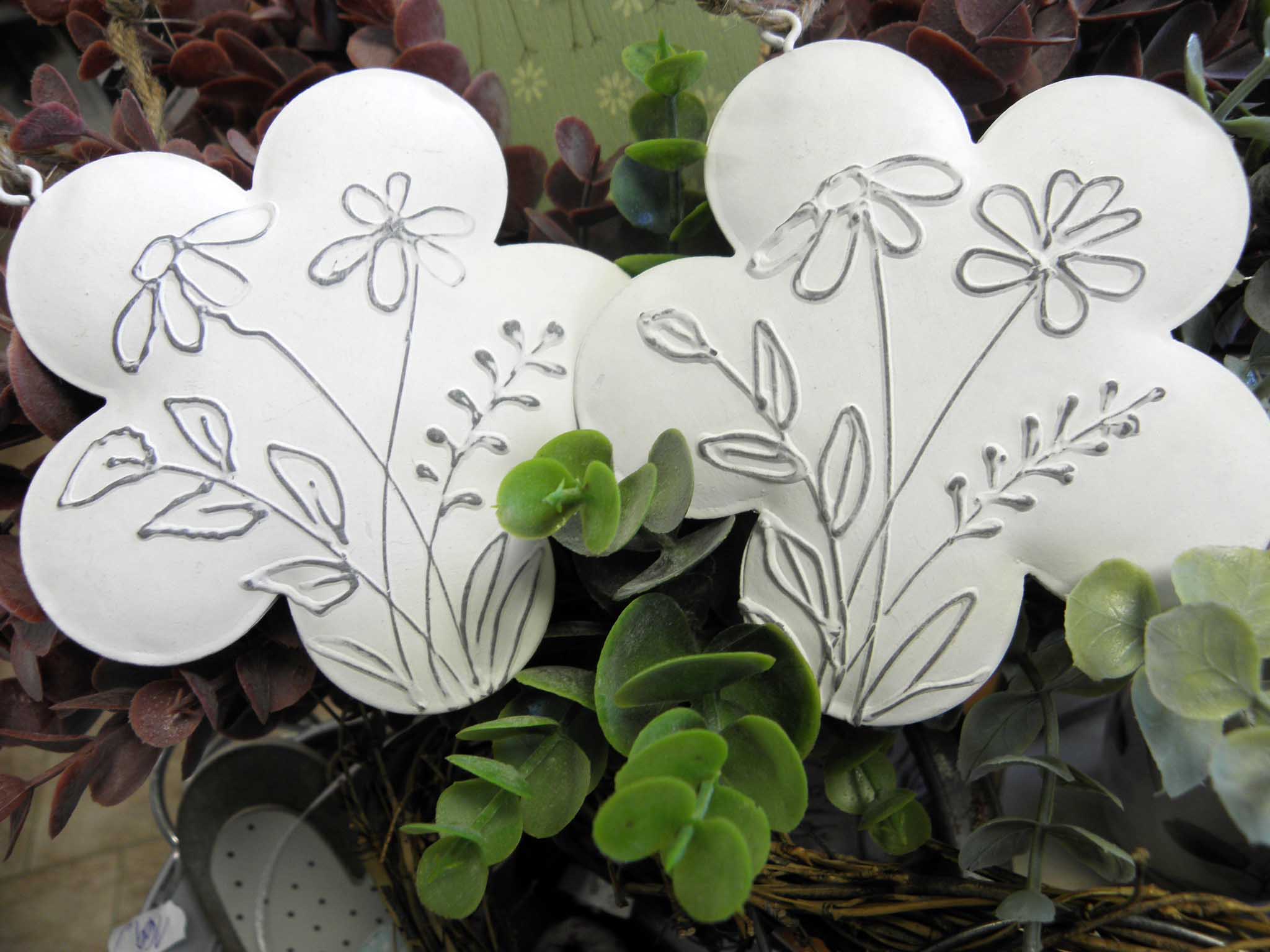 DEKORACE - PLECHOVÁ KYTIČKA