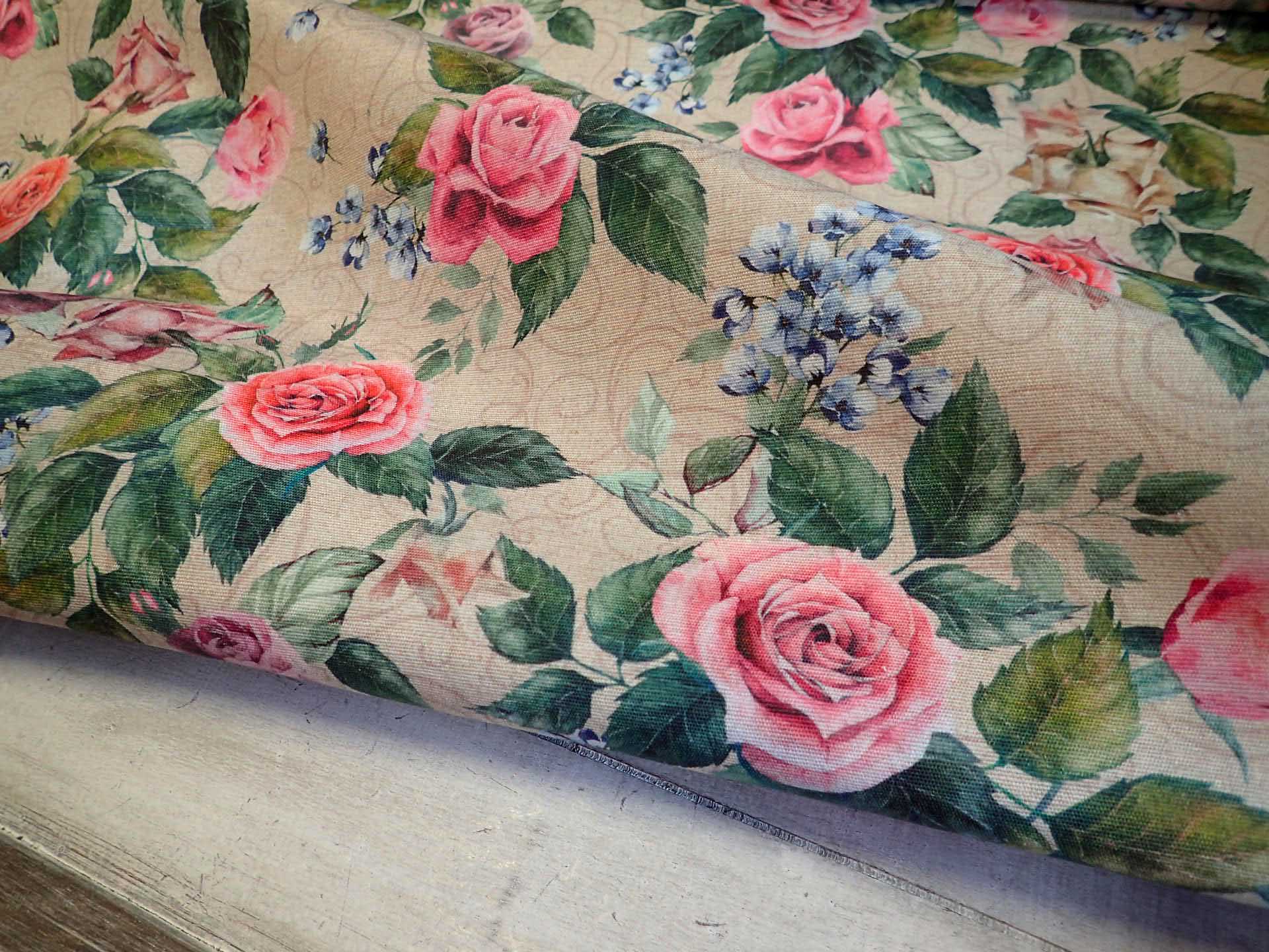 LÁTKA - POTAHOVKA - KVĚTY