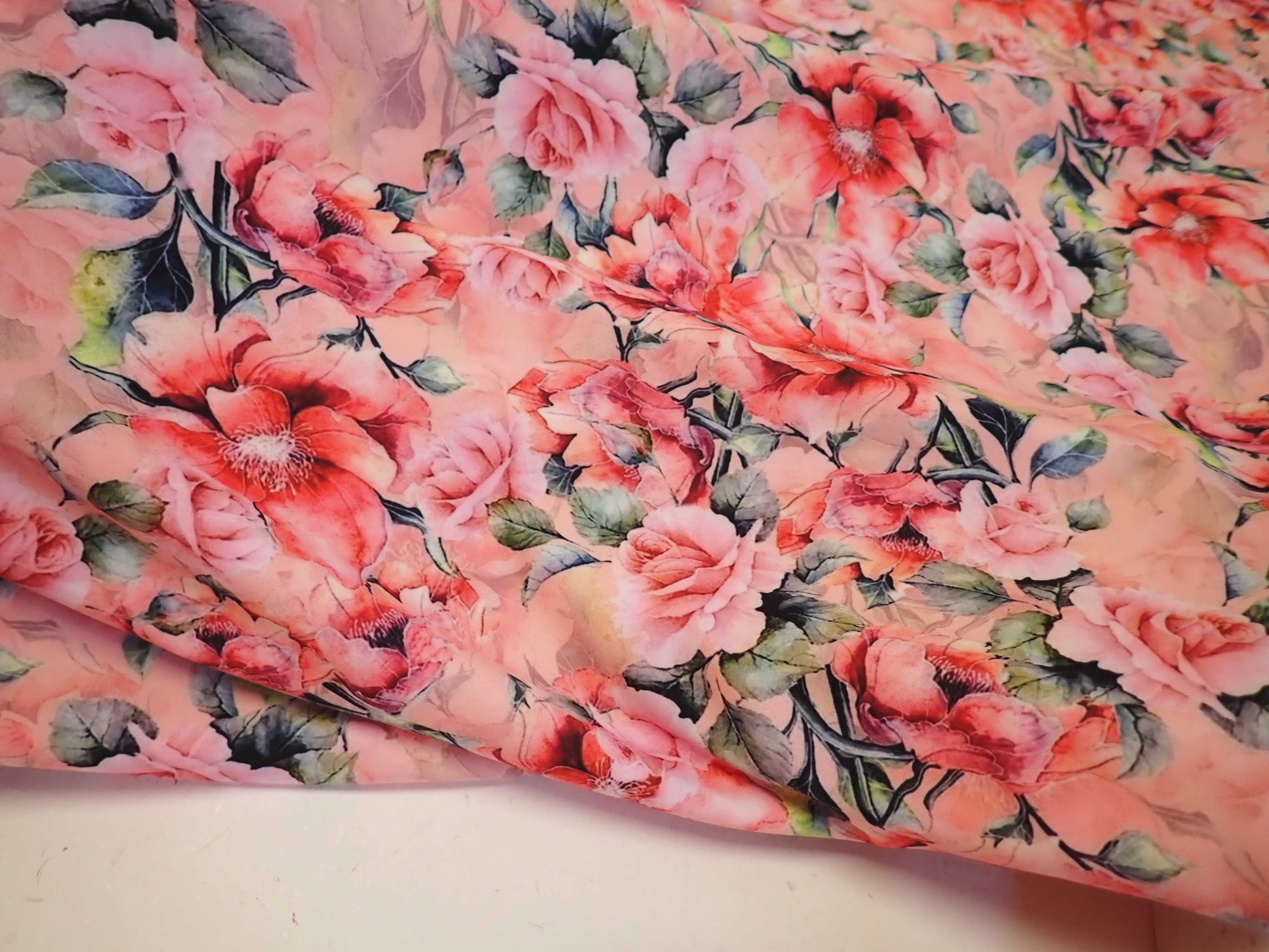 FUNKČNÍ ÚPLET - FOTOTISK - RŮŽE