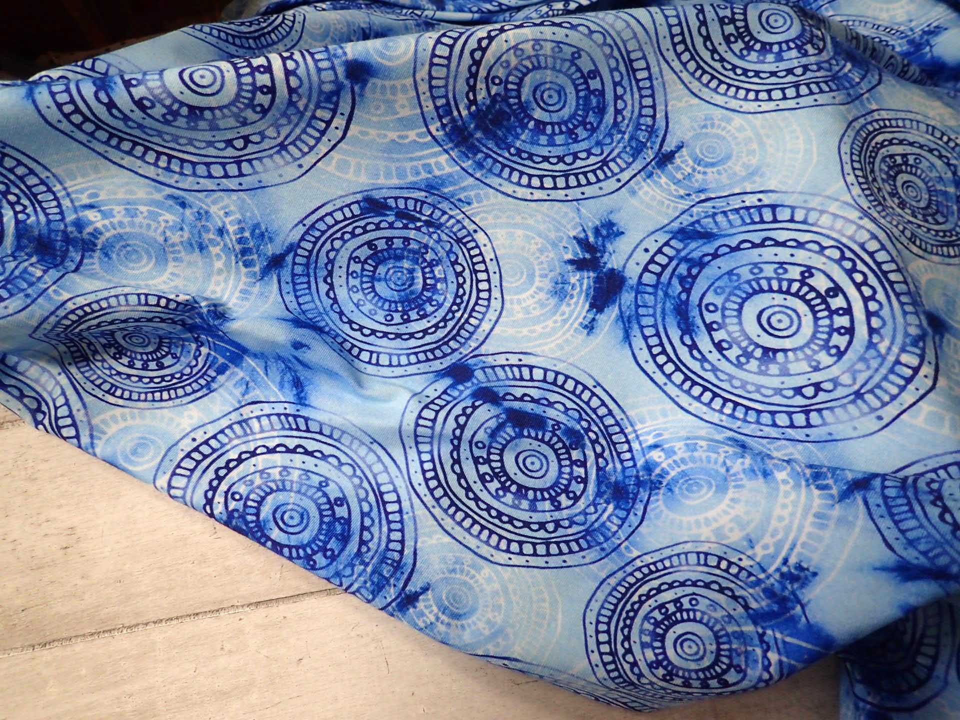 LÁTKA - PLETENINA - MANDALY - FOTOTISK