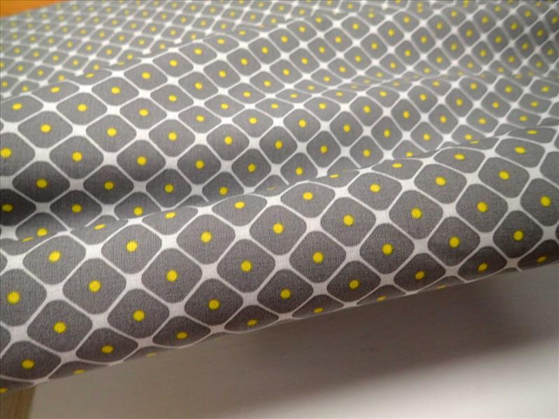 LÁTKA - STŘEDNĚ ŠEDÁ + ŽLUTÁ