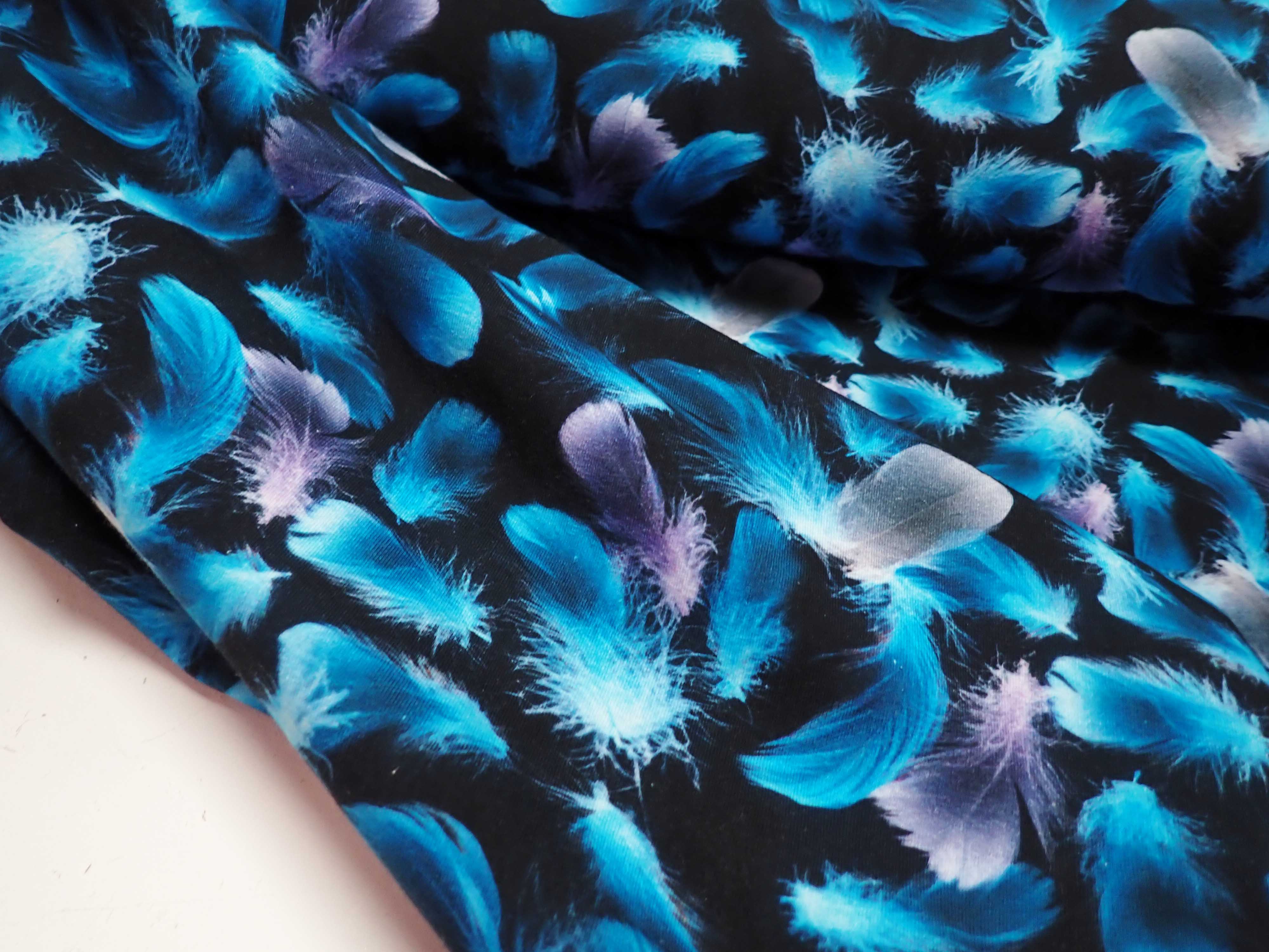 PLETENINA - JERSEY - FOTOTISK - PEŘÍČKA