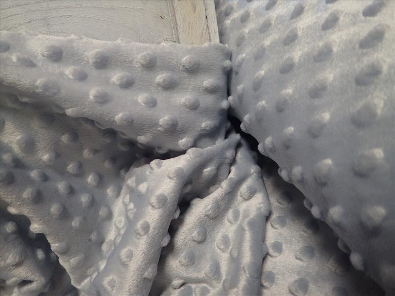 LÁTKA - MINKY - SVĚTLE ŠEDÁ