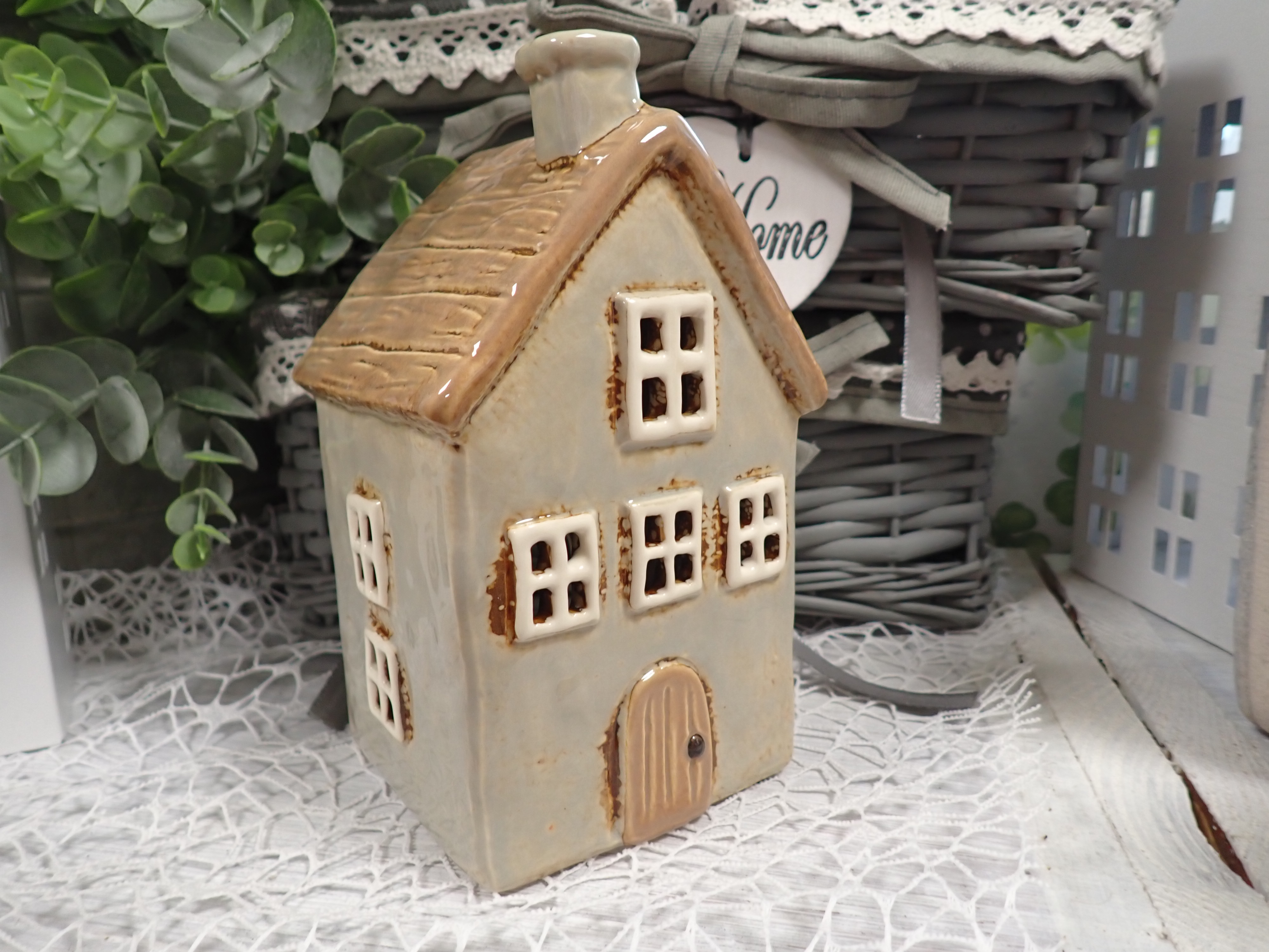 DEKORACE - KERAMICKÝ SVÍCEN