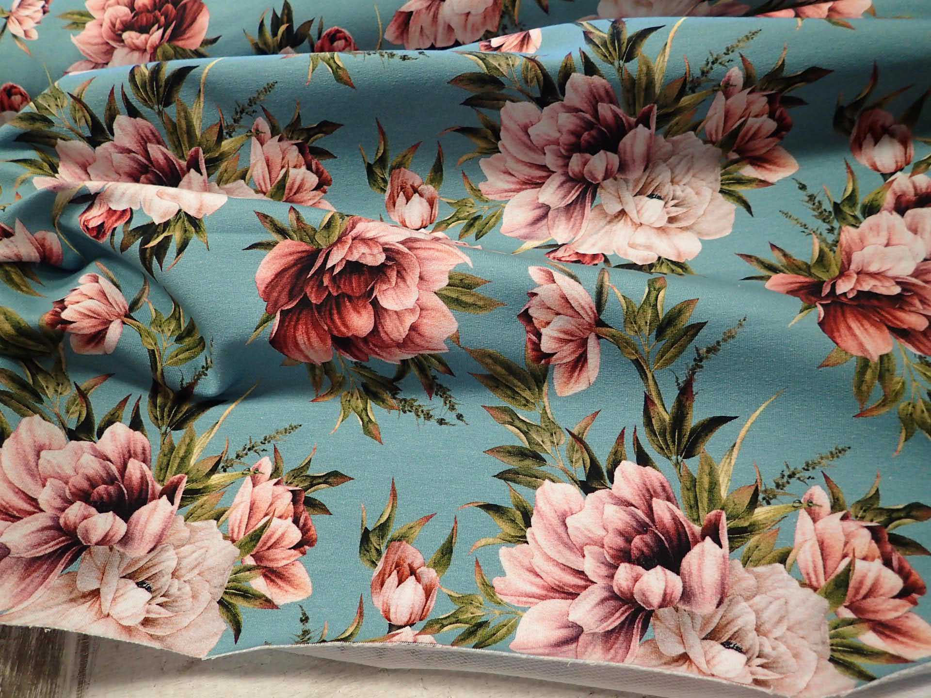 TEPLÁKOVINA - FOTOTISK - KVĚTY