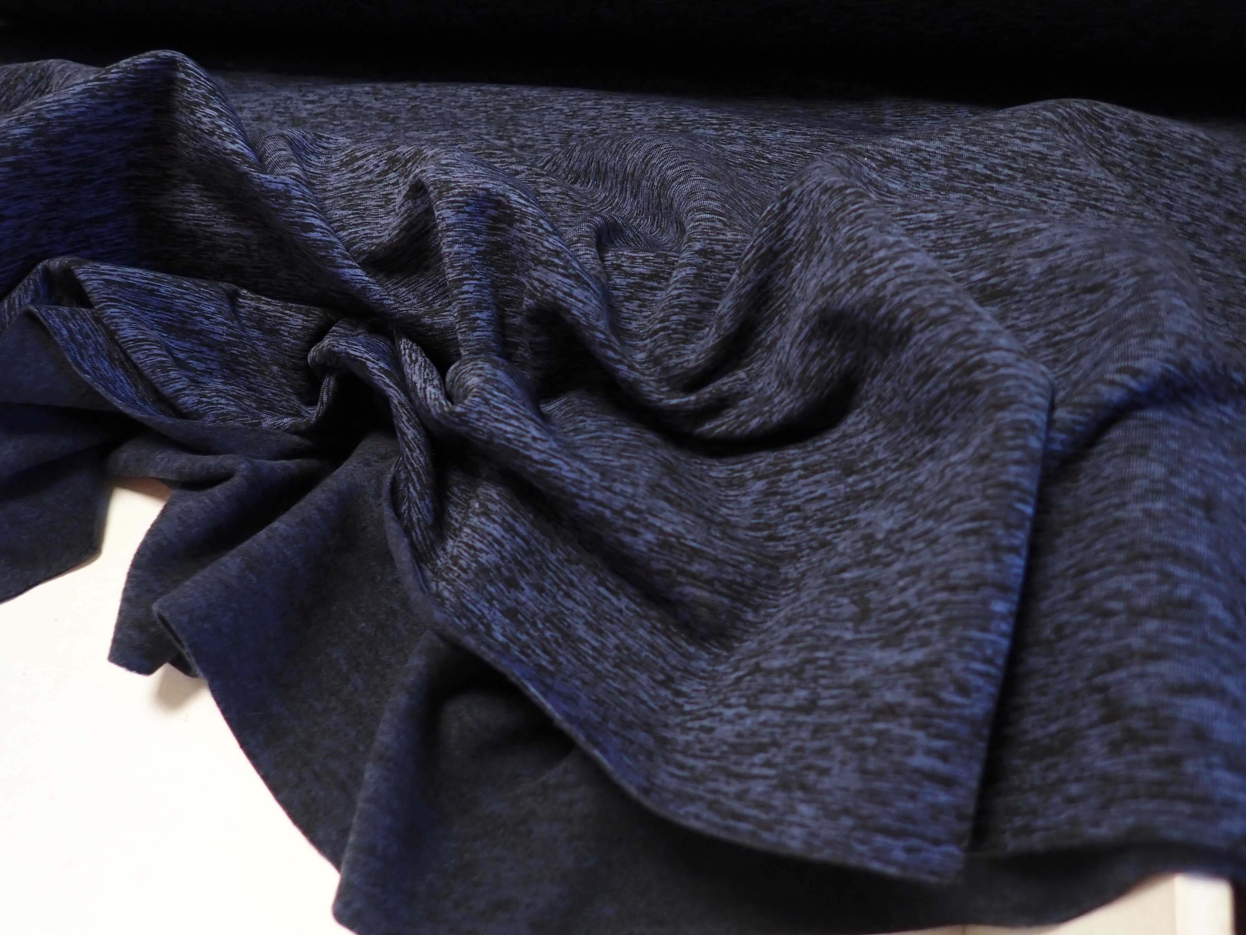 PLETENINA - JESREY - FUNKČNÍ - MODRÝ MELÍR - TEPLÝ