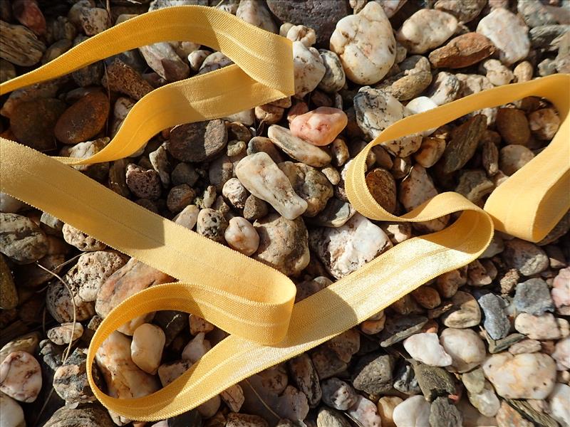 ELASTICKÝ ŠIKMÝ PROUŽEK - HOŘČICOVÝ - ŠÍŘE 18 MM