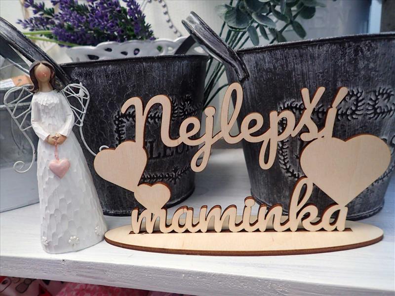 Nápis - NEJLEPŠÍ MAMINKA