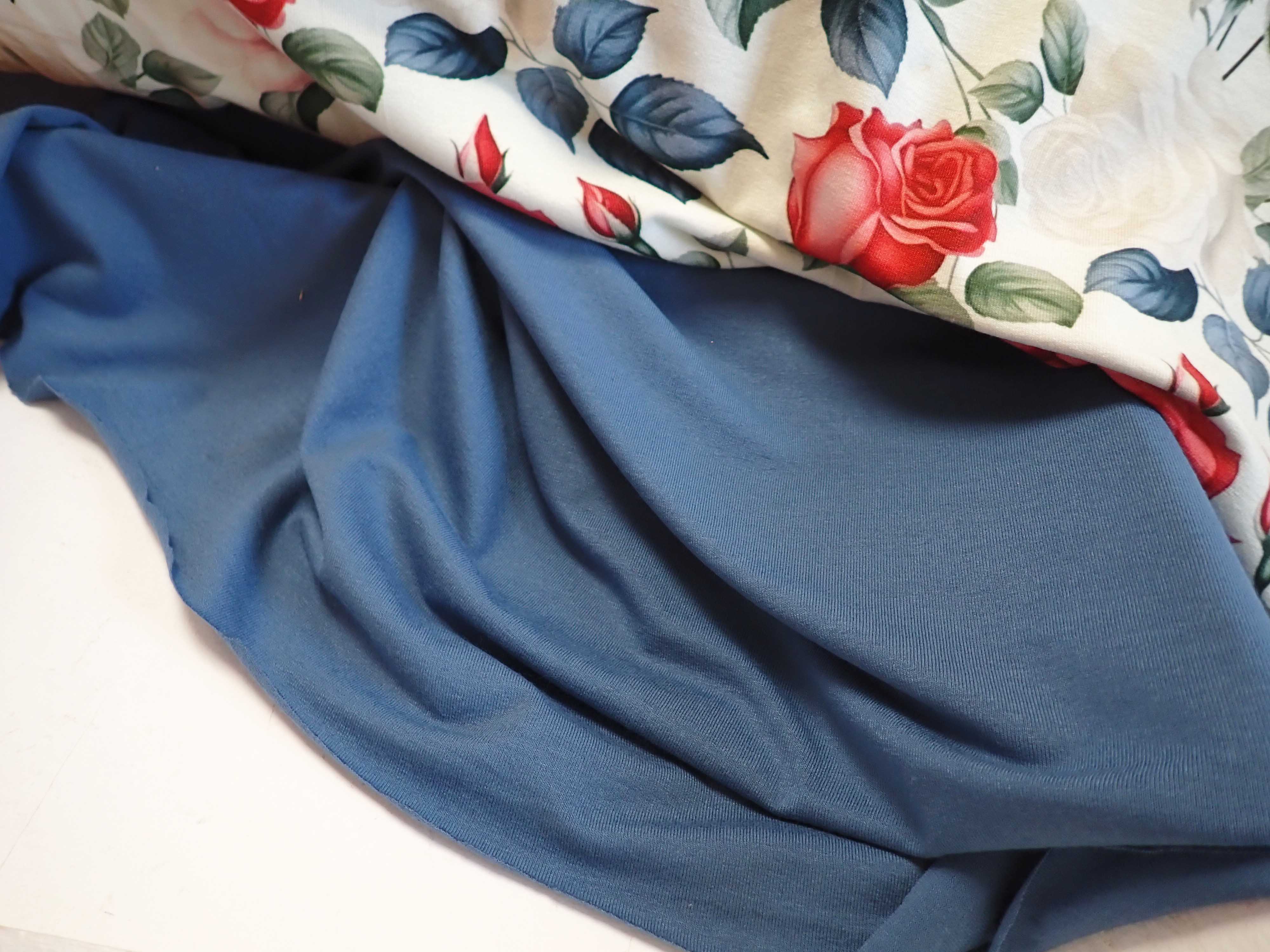 VISKÓZOVÝ ÚPLET - JEDNOBAREVNÝ - PETROLEJOVÝ