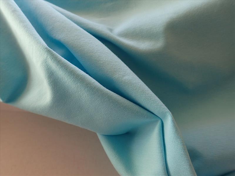 PLETENINA - JERSEY - MENTOLOVOTYRKYSOVÁ