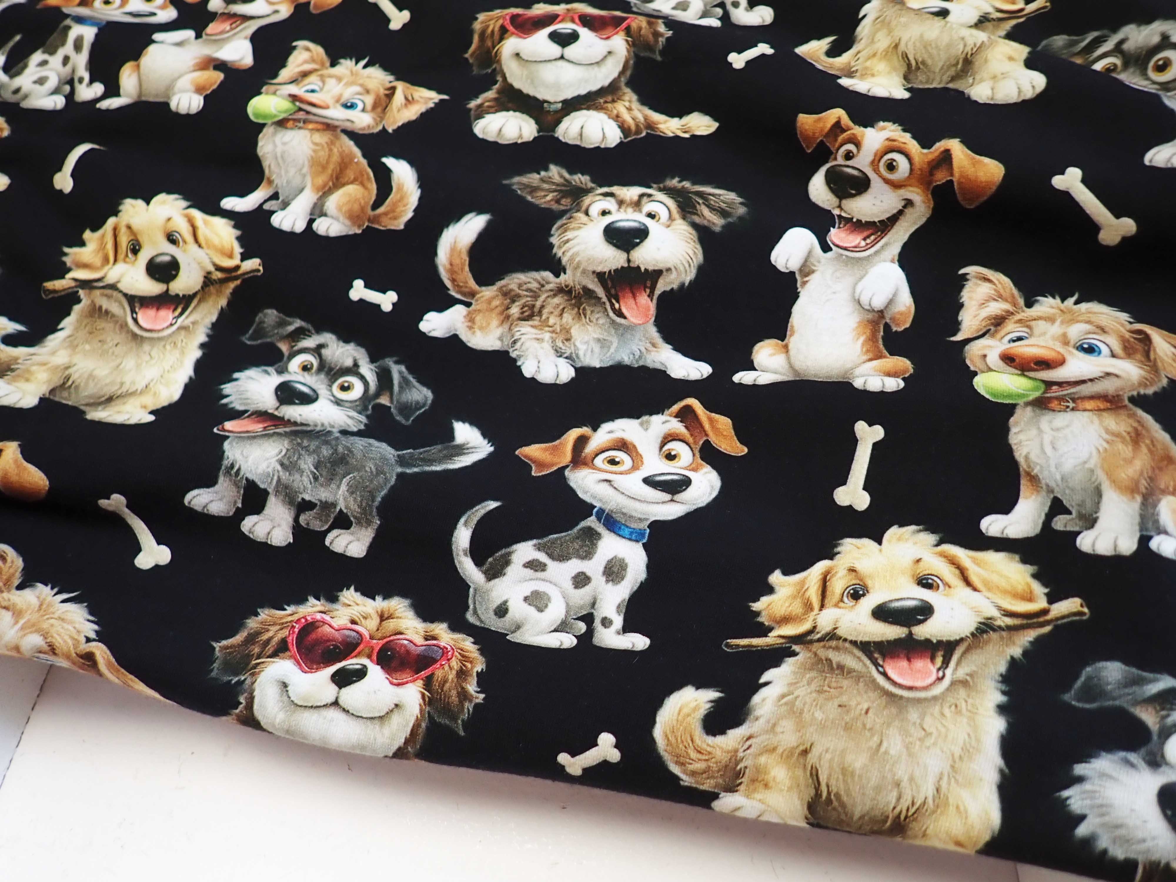 PLETENINA - JERSEY - FOTOTISK - PEJSKOVÉ