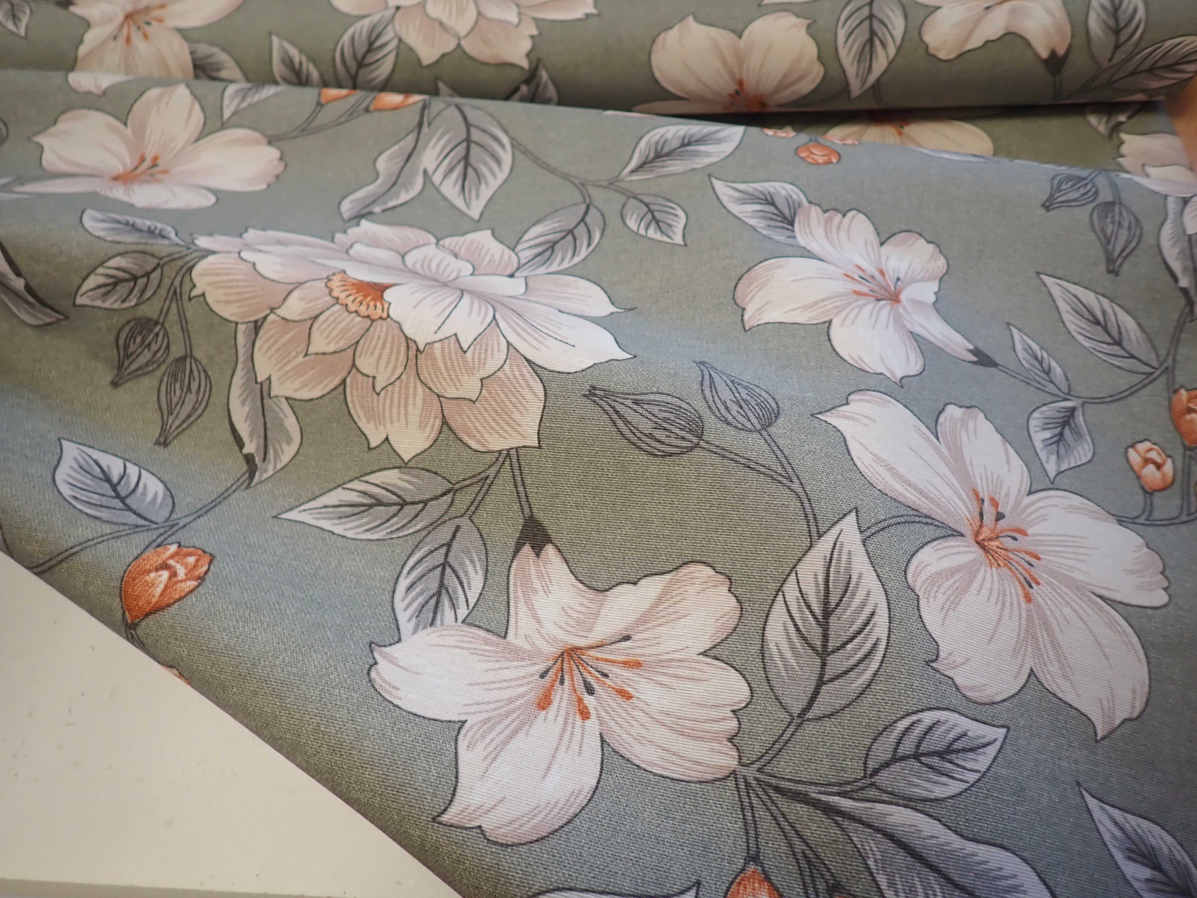 LÁTKA - POTAHOVKA - KVĚTY