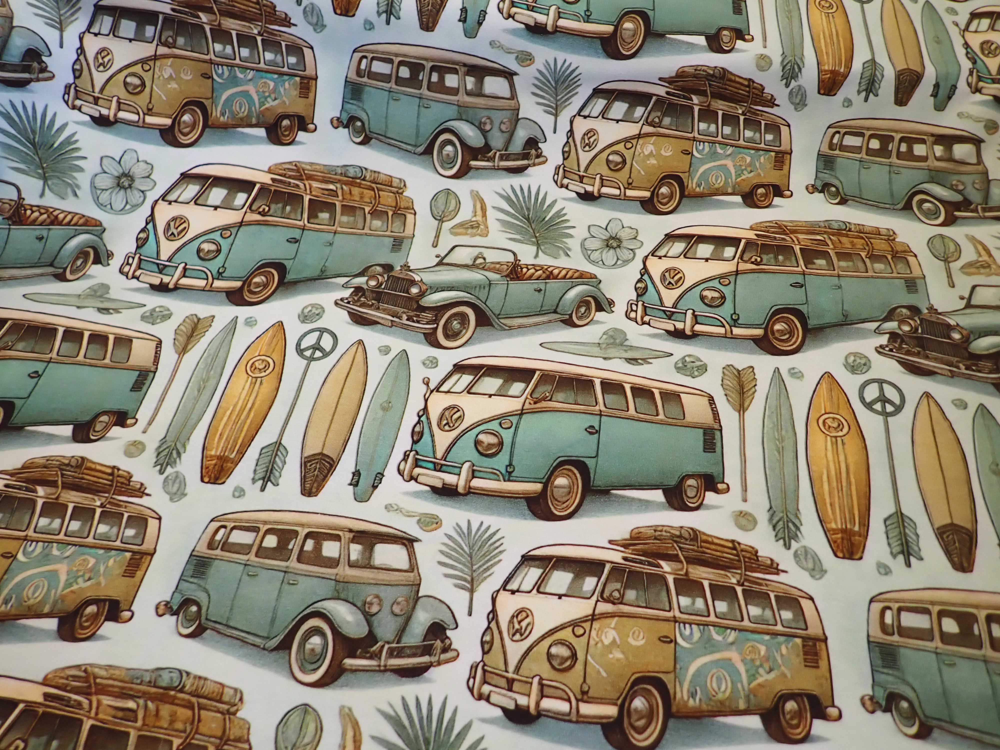 PLETENINA - JERSEY - FOTOTISK - AUTA