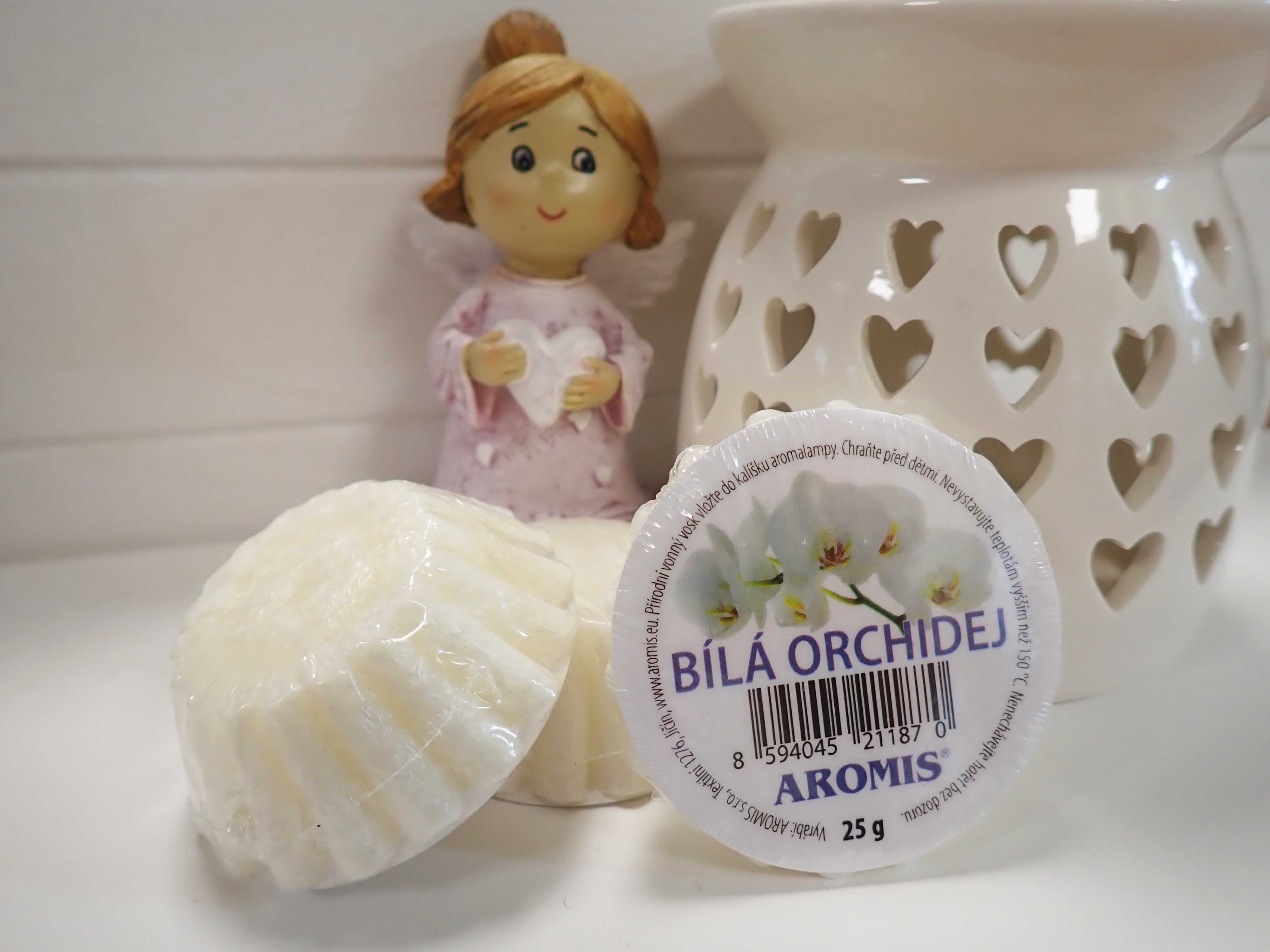 VONNÝ VOSK DO AROMALAMP - BÍLÁ ORCHIDEJ