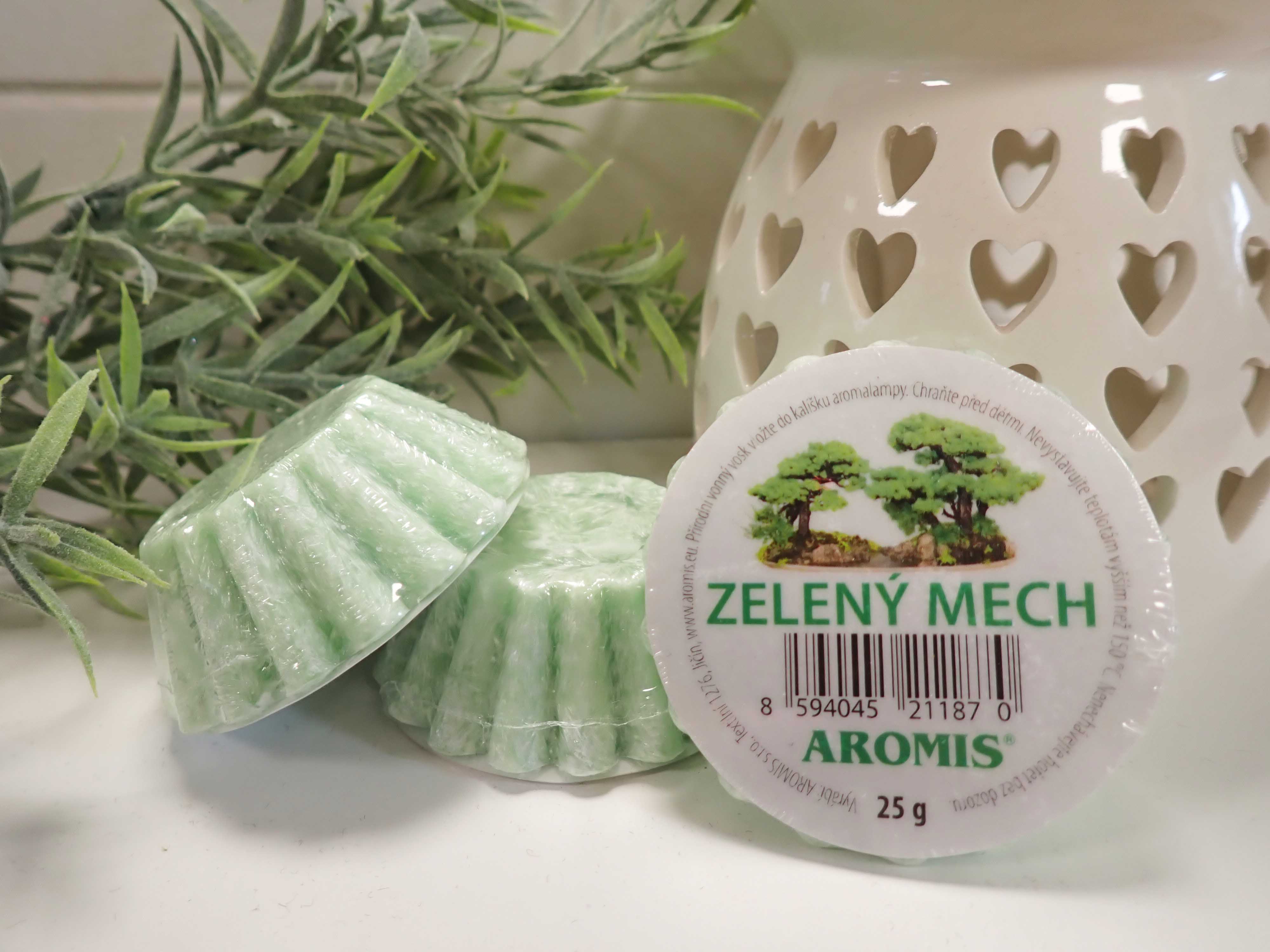 VONNÝ VOSK DO AROMALAMP - ZELENÝ MECH