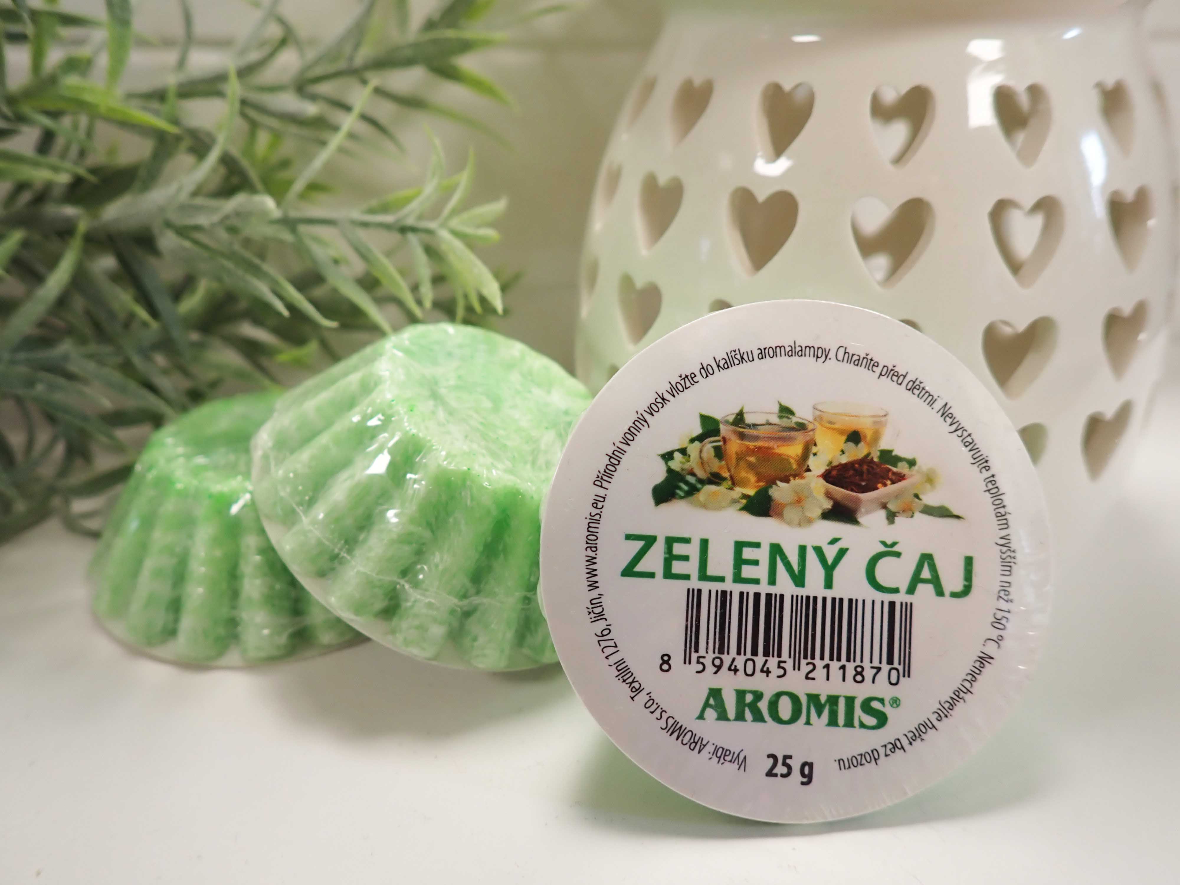 VONNÝ VOSK DO AROMALAMP - ZELENÝ ČAJ