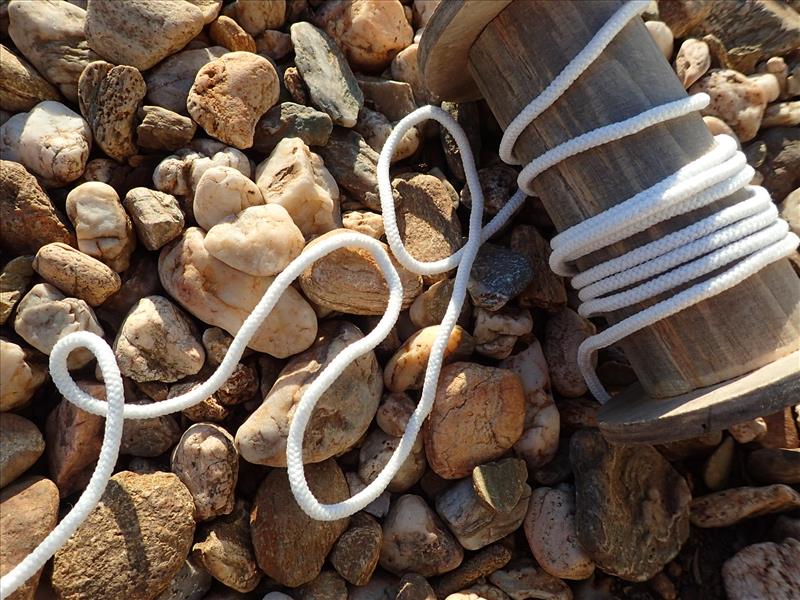 Oděvní šňůra - BÍLÁ