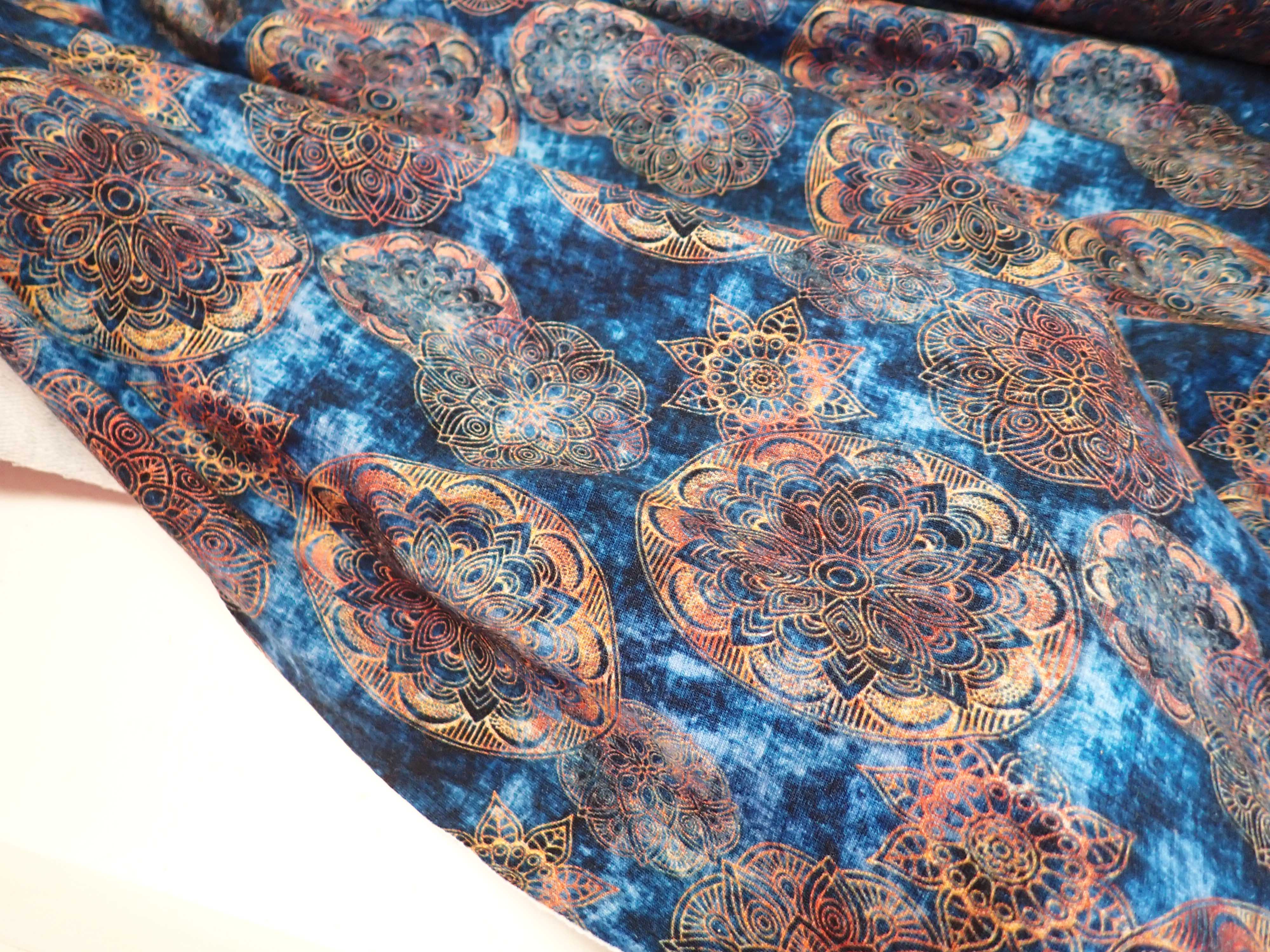 LÁTKA - TEPLÁKOVINA - FOTOTISK - MANDALY