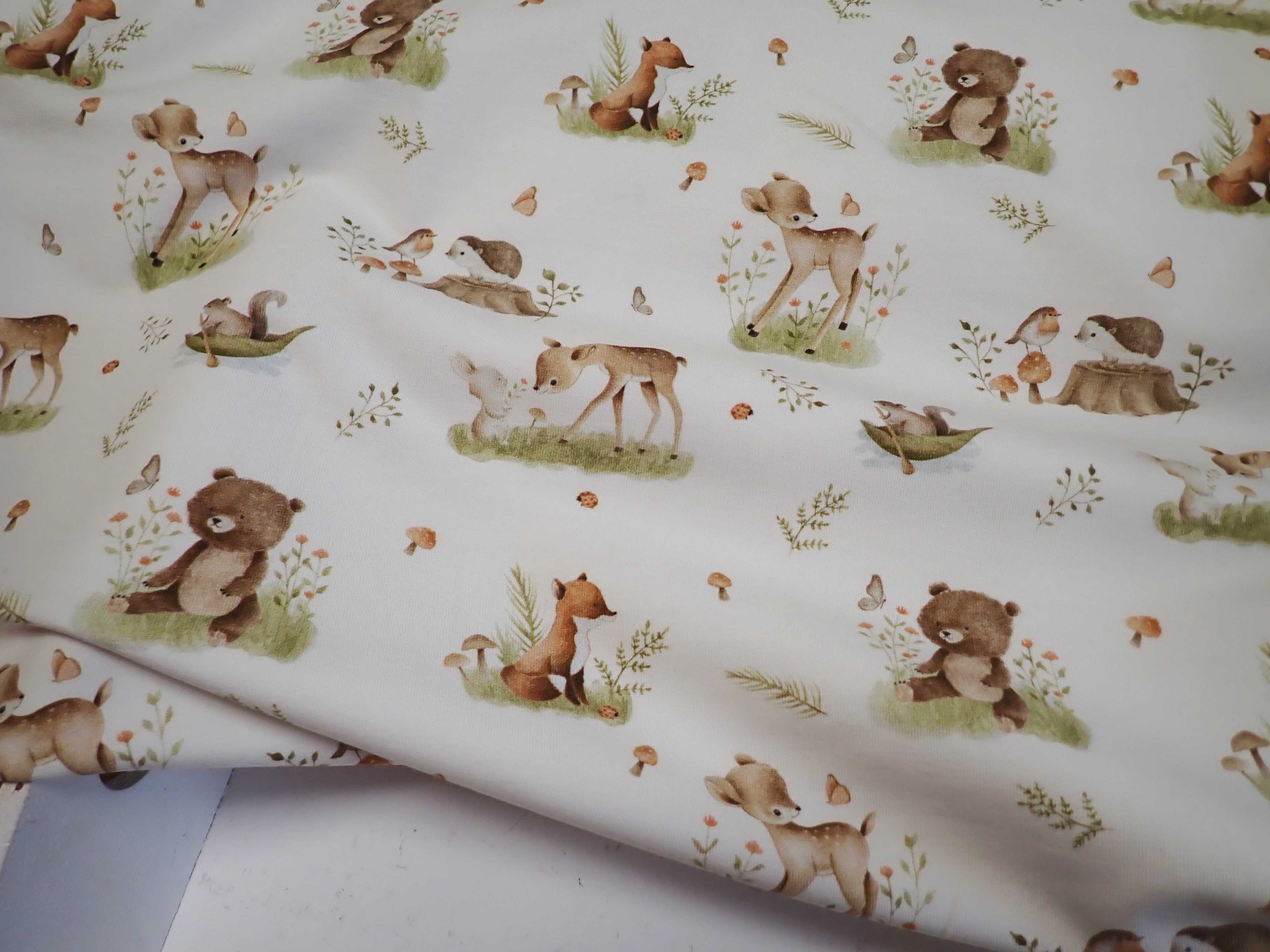 LÁTKA - TEPLÁKOVINA - FOTOTISK - ZVÍŘÁTKA