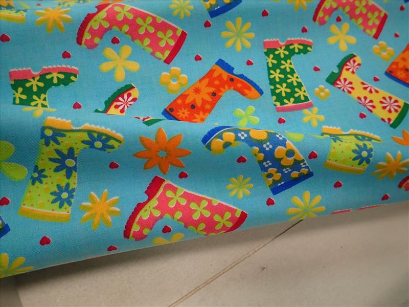 LÁTKA - DĚTSKÁ - MODRÁ + GUMÁKY