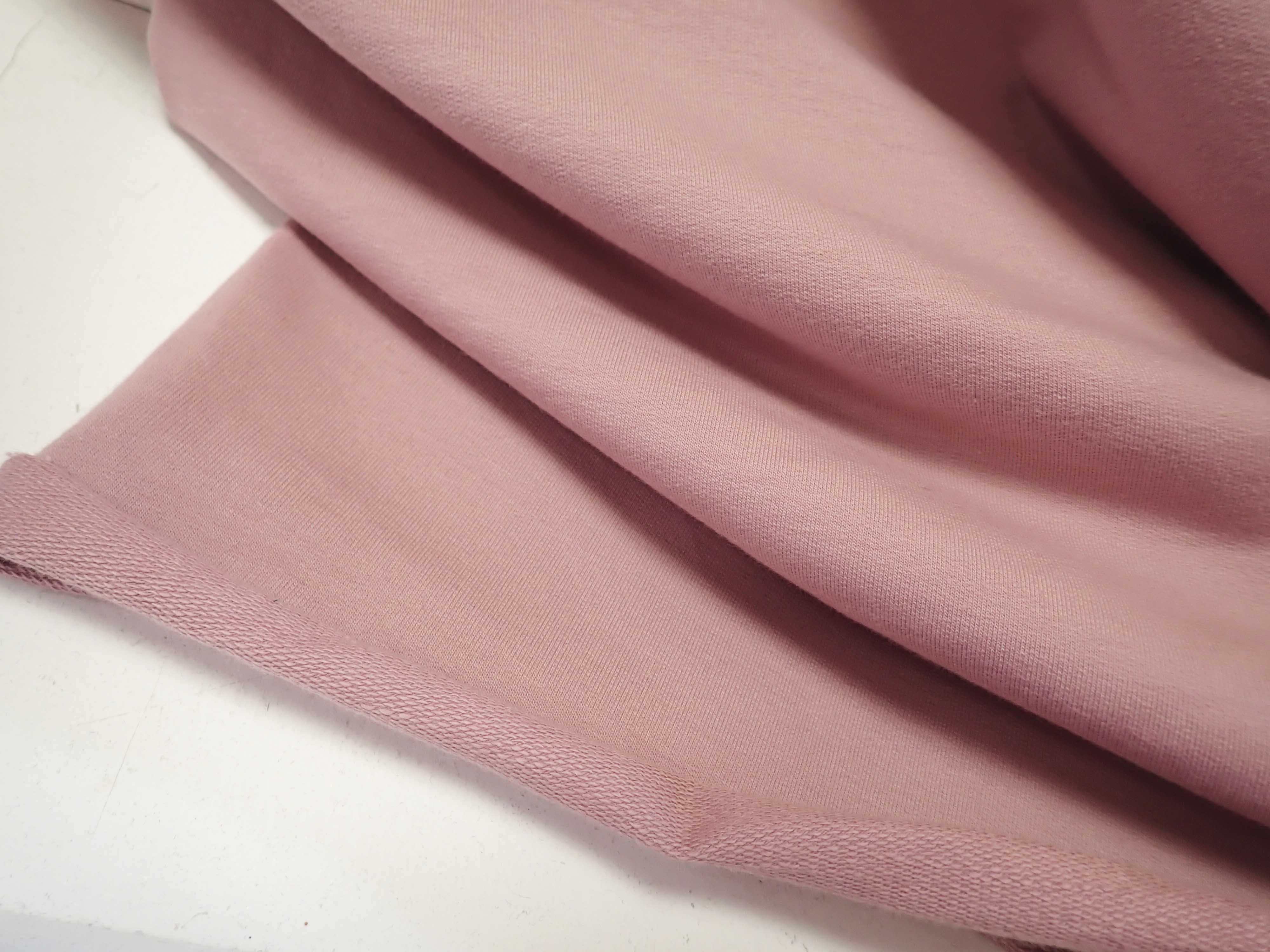 TEPLÁKOVINA - JEDNOBAREVNÁ - STARORŮŽOVÁ