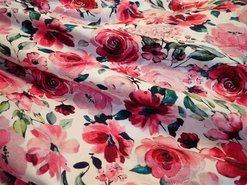 PLETENINA - JESREY - FOTOTISK - KVĚTY