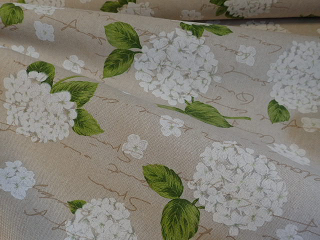 LÁTKA - POTAHOVKA - REŽNÁ + HORTENZIE + PÍSMO