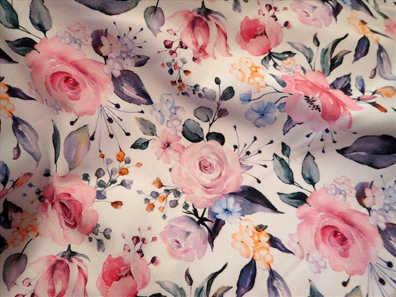 TEPLÁKOVINA - FOTOTISK - RŮŽIČKY