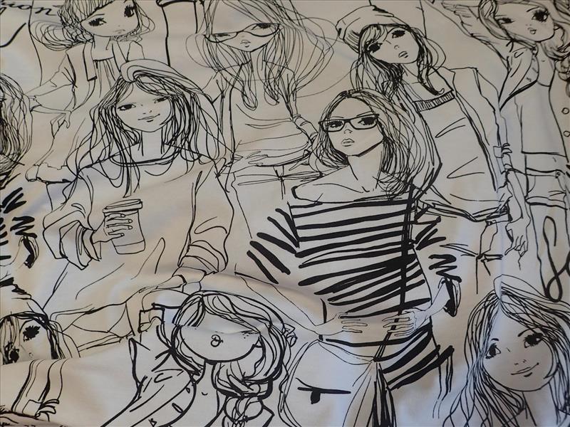 PLETENINA - JERSEY - DÁMY - OMALOVÁNKY