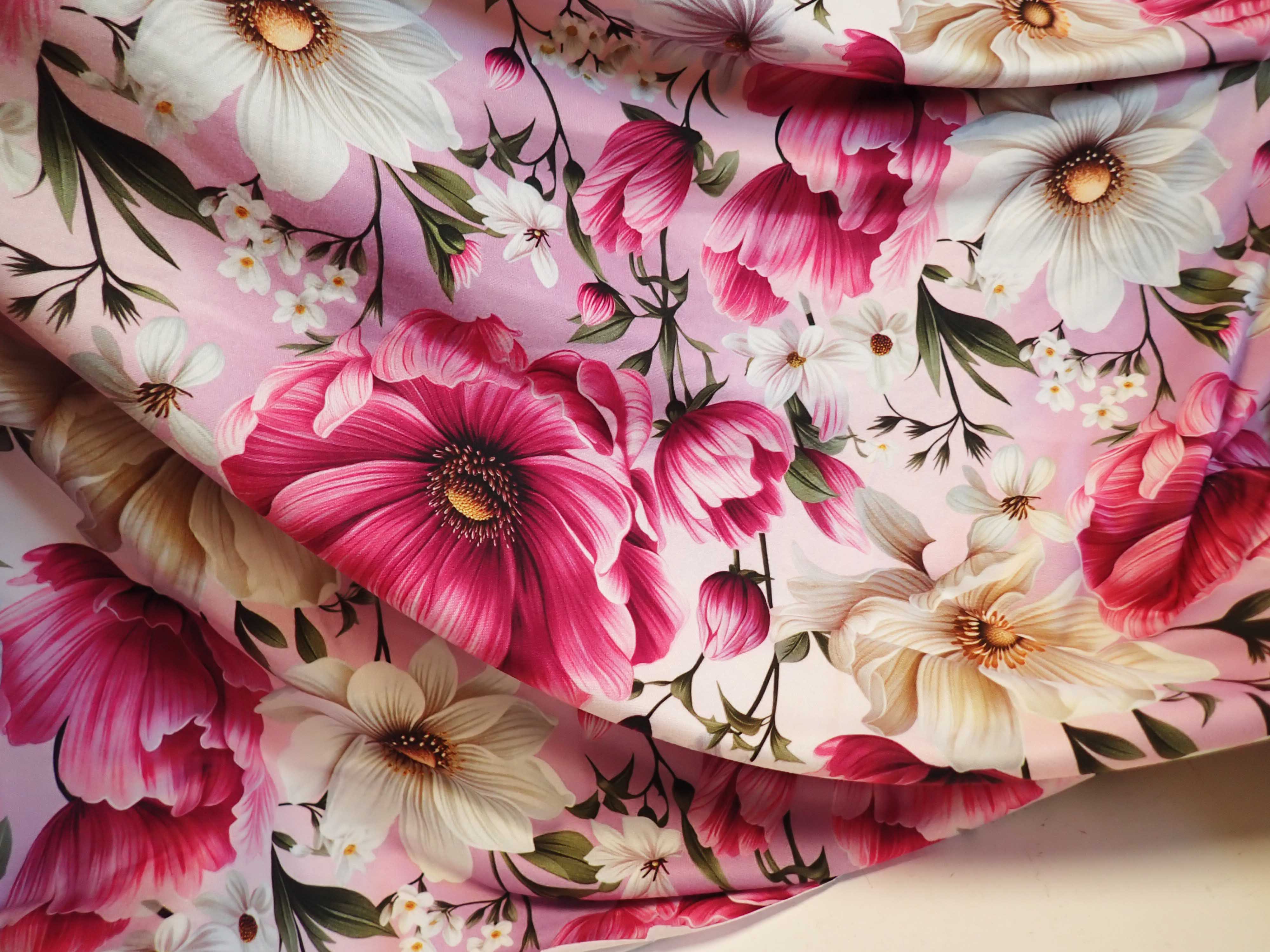 FUNKČNÍ ÚPLET - FOTOTISK - KVĚTY