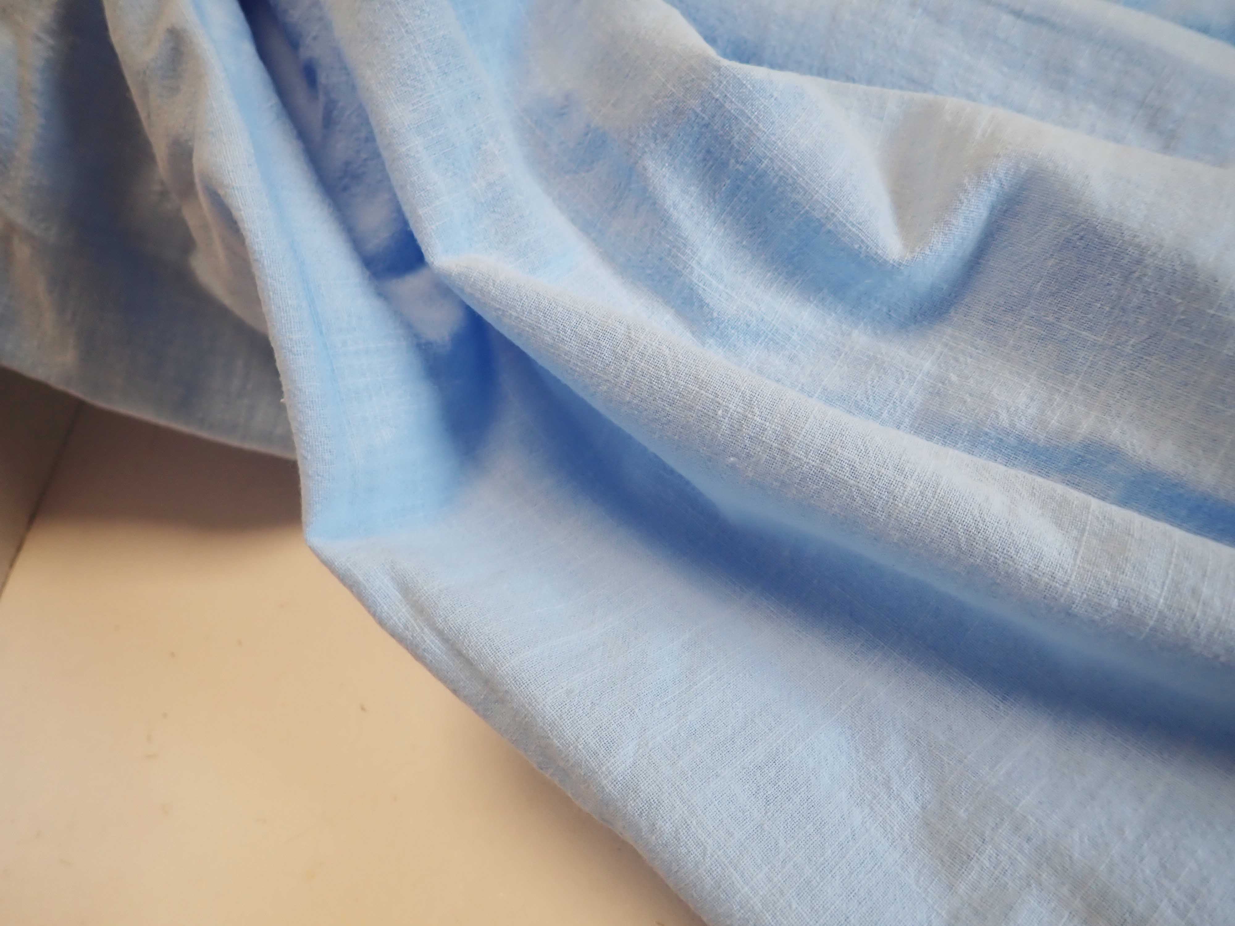 LÁTKA - LEN - SVĚTLE MODRÝ