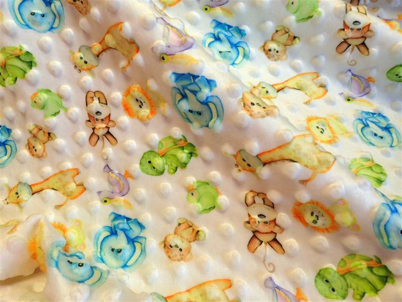 LÁTKA - MINKY - S POTISKEM