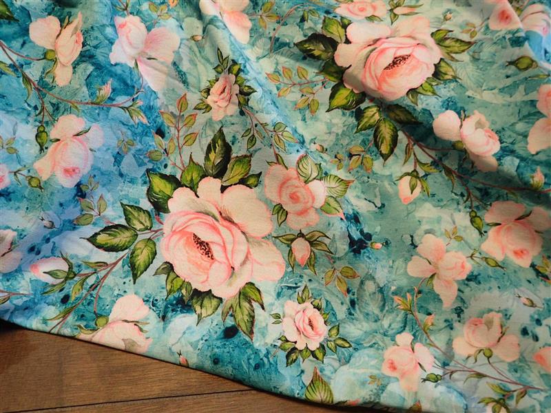 TEPLÁKOVINA - FOTOTISK - KVĚTY