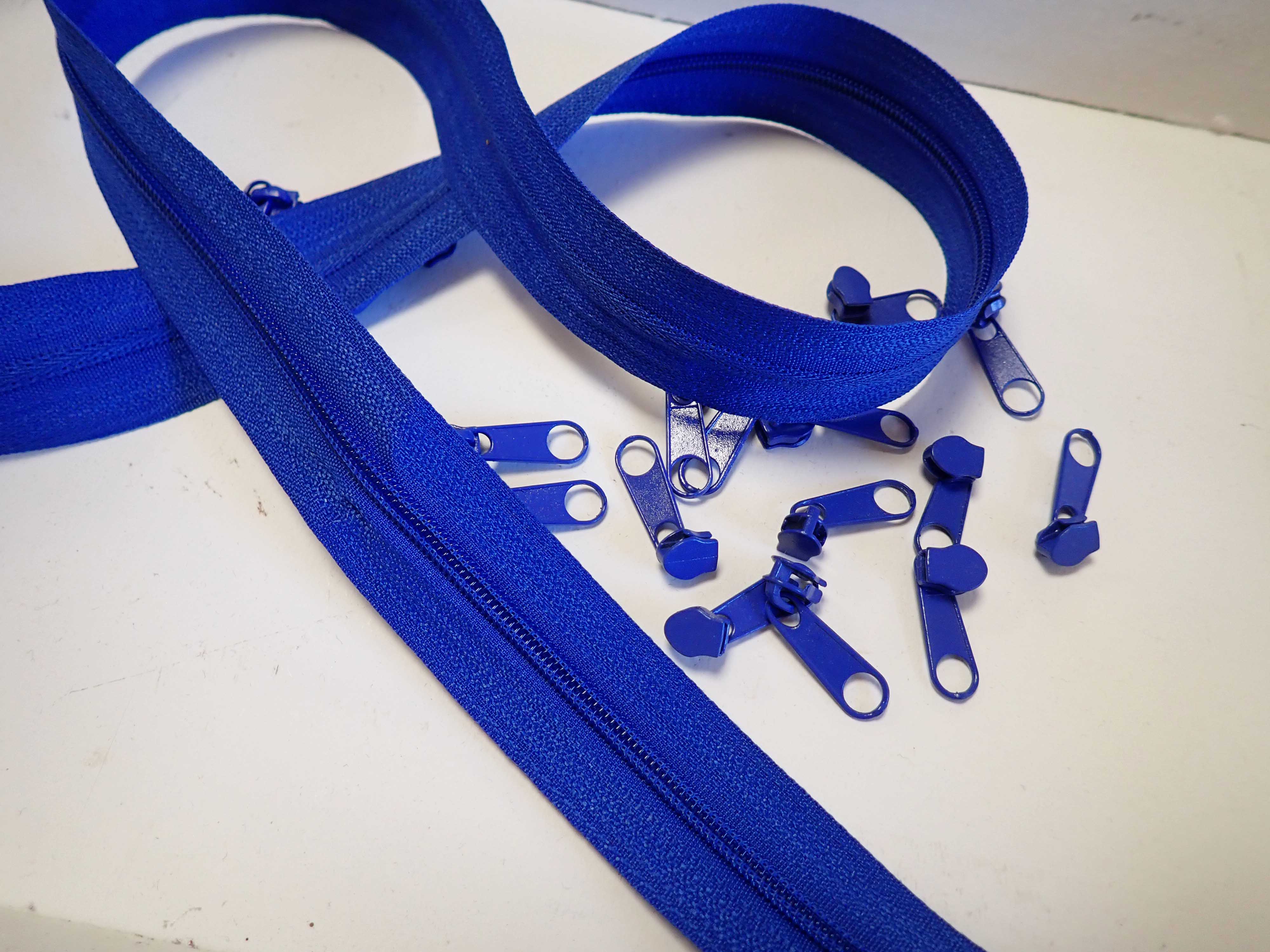 jezdec k zipu MODRÝ