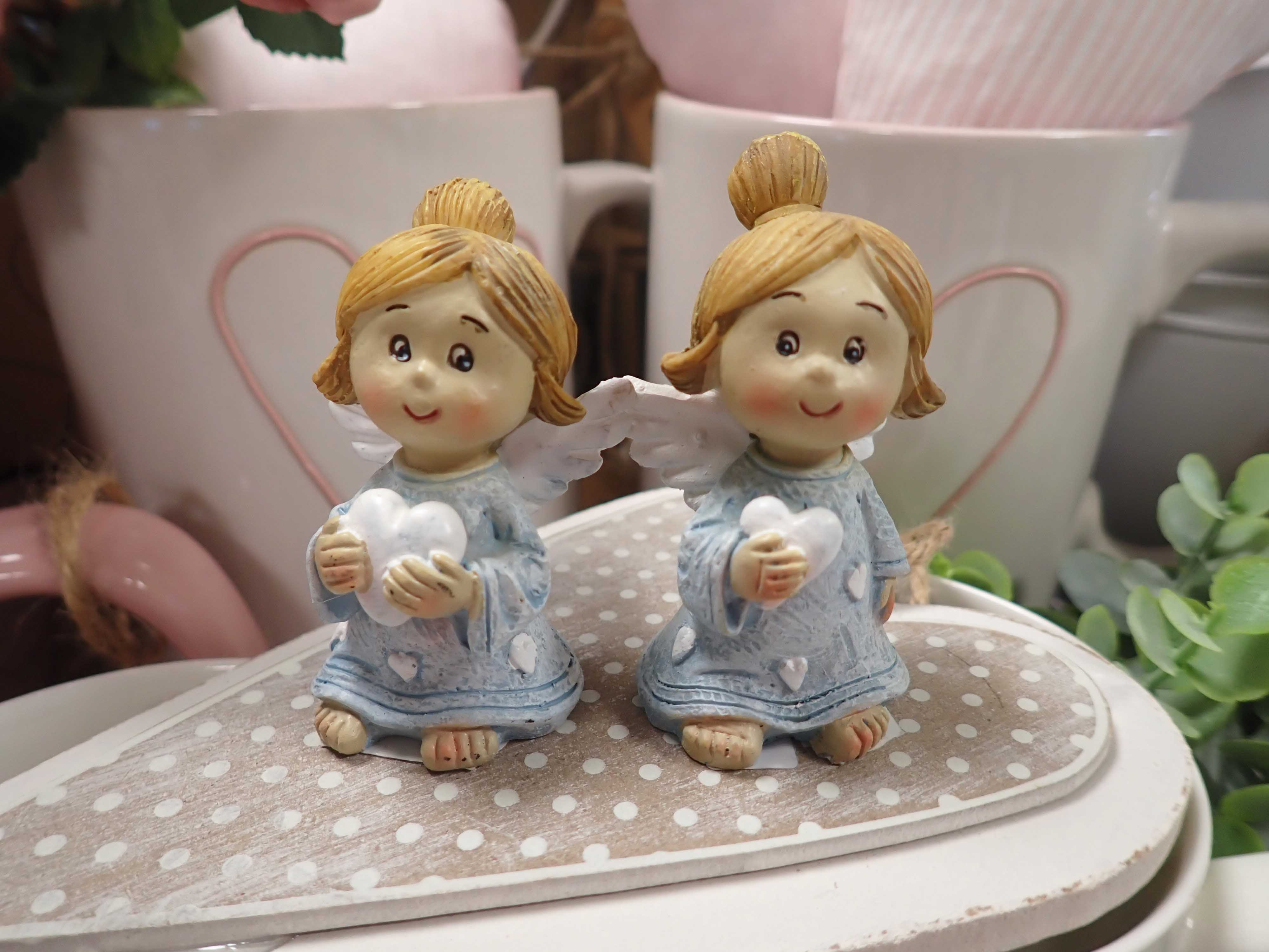 DEKORACE - ANDÍLEK - MODRÝ