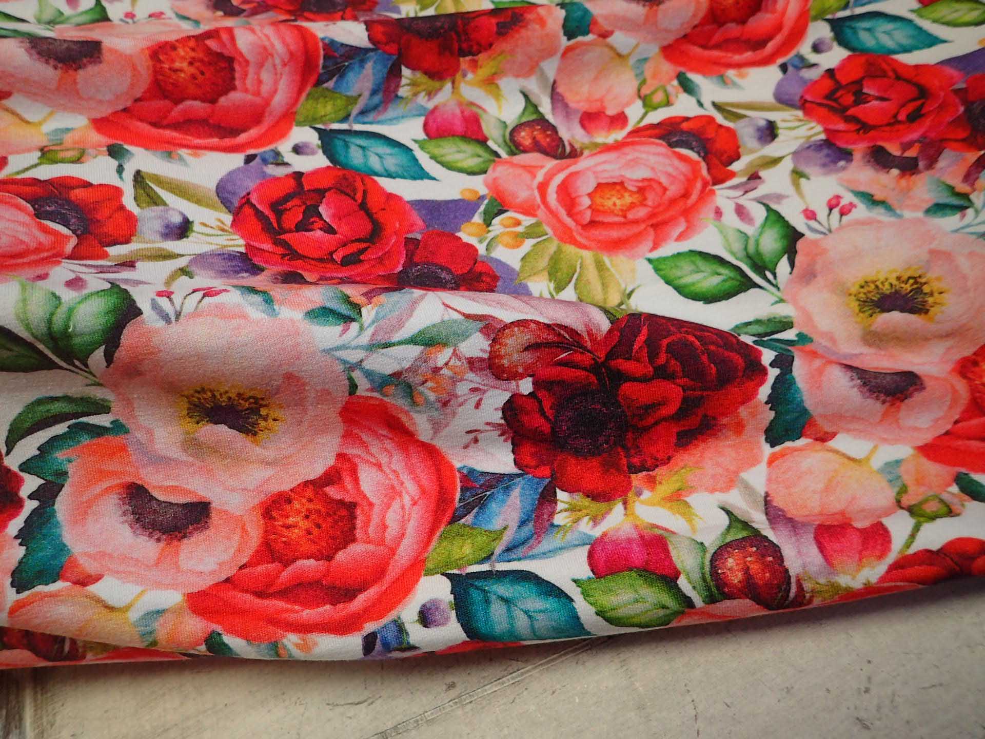 TEPLÁKOVINA - FOTOTISK - KVĚTY