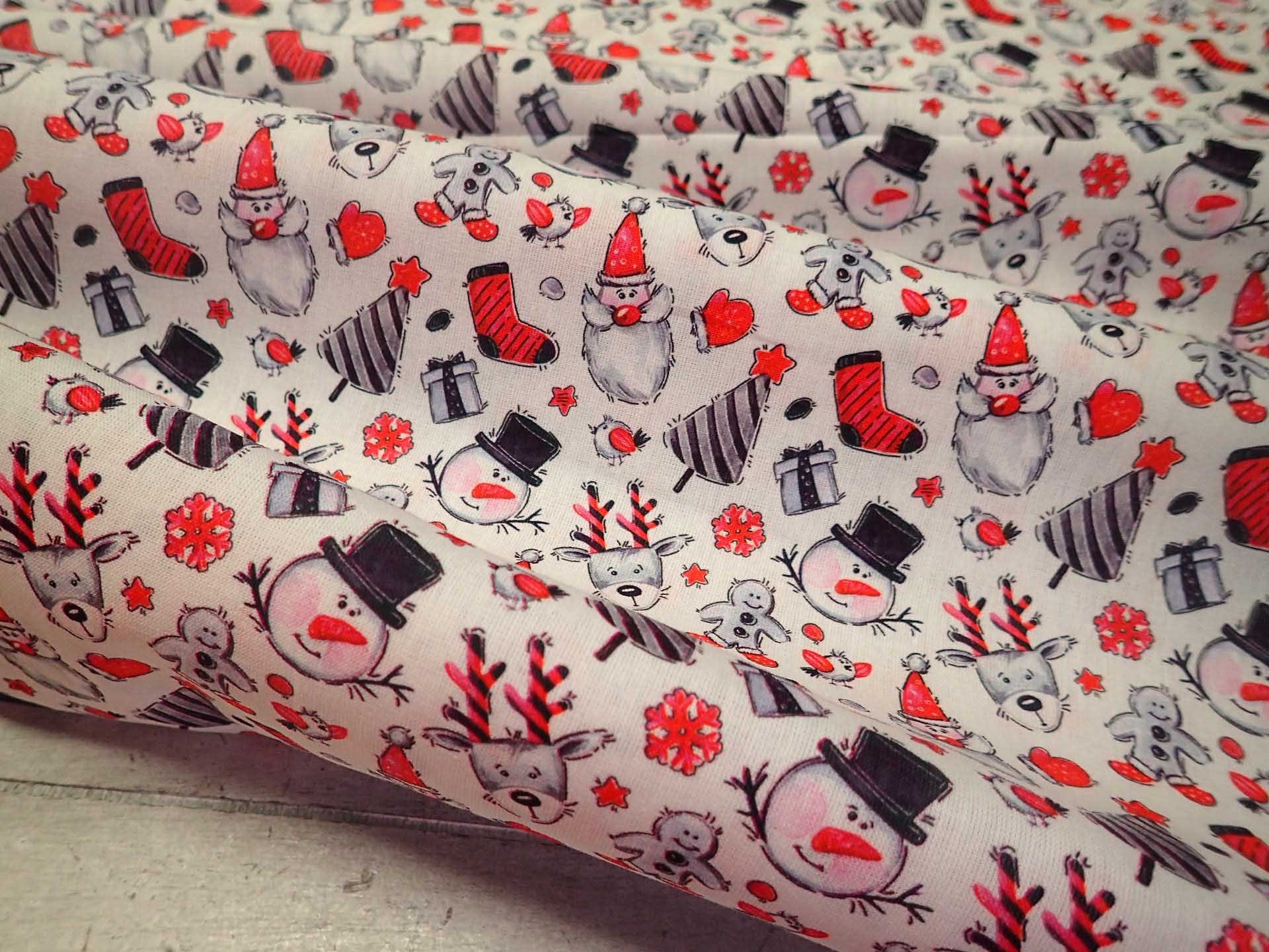 LÁTKA - VÁNOČNÍ POPELÍN