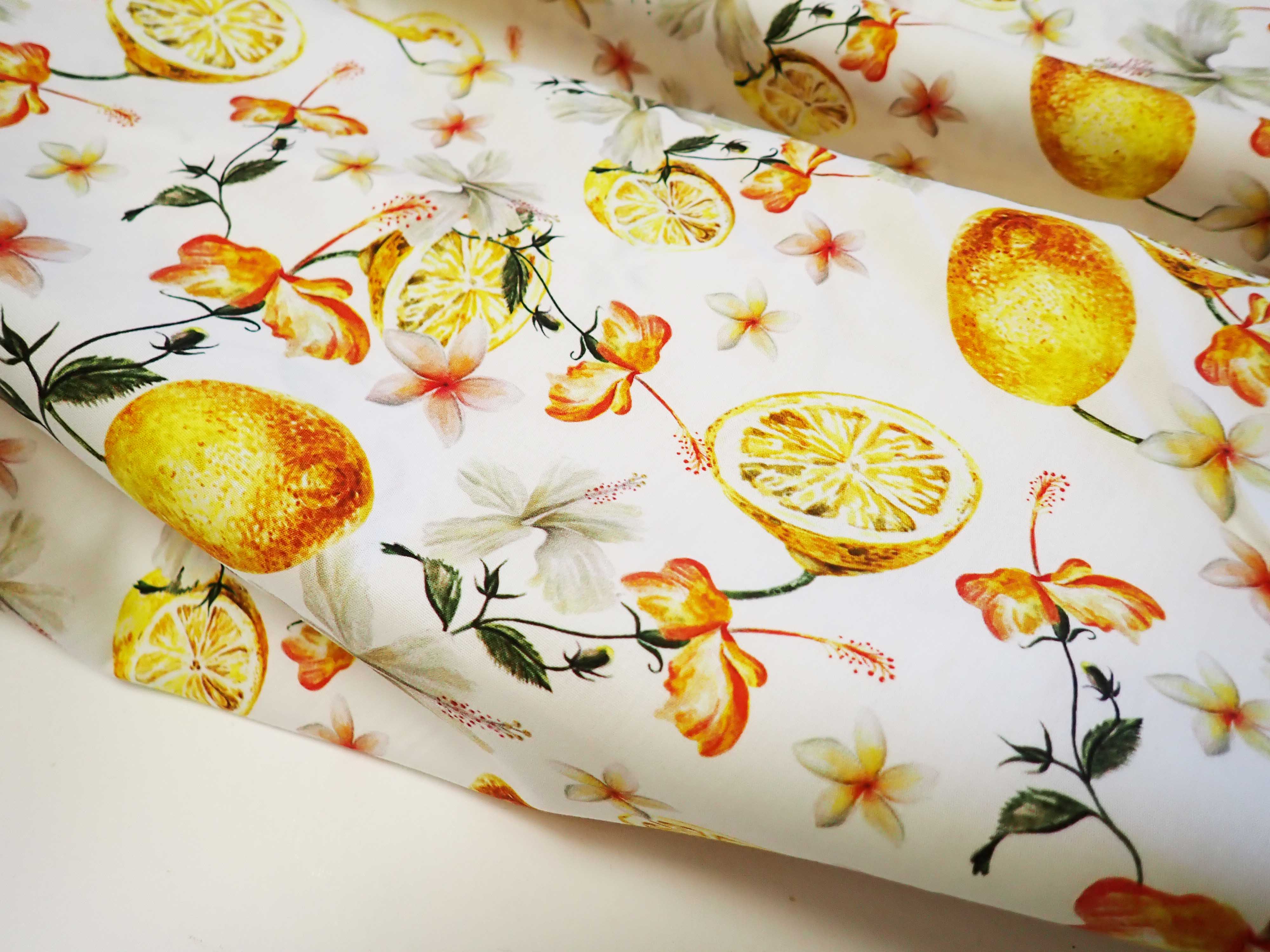 LÁTKA - POPELÍN - CITRON