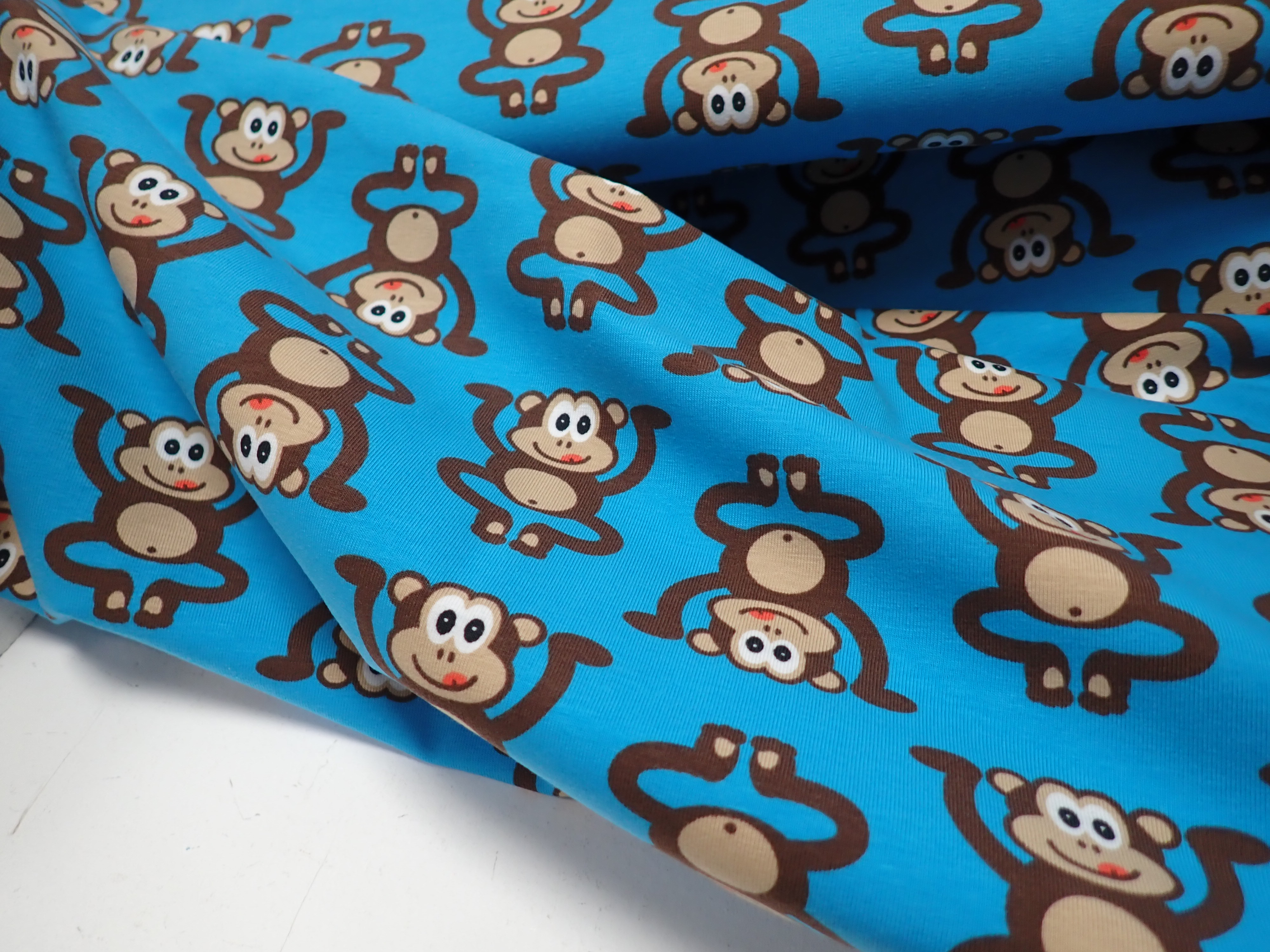 PLETENINA - MODRÁ + OPICE