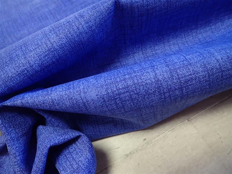 LÁTKA - POTAHOVKA - DŽÍNOVĚ MODRÁ