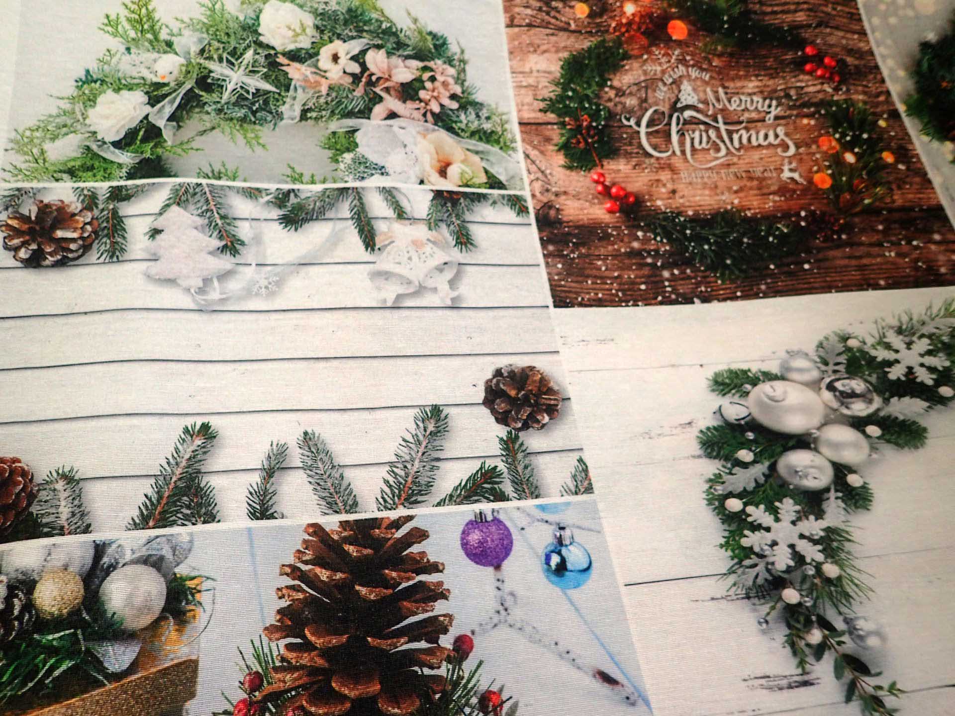 LÁTKA - POTAHOVKA - VÁNOČNÍ - PANEL