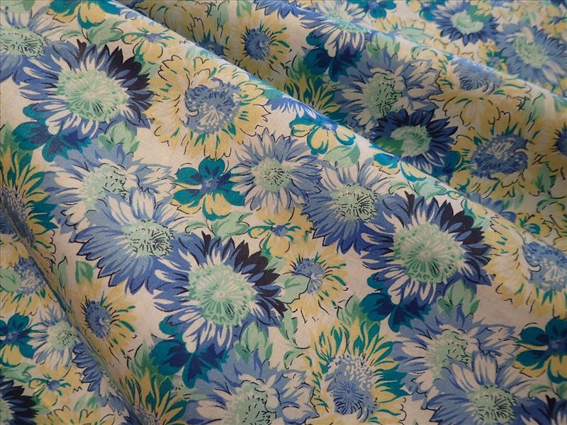 LÁTKA - KVĚTY - MODRÉ